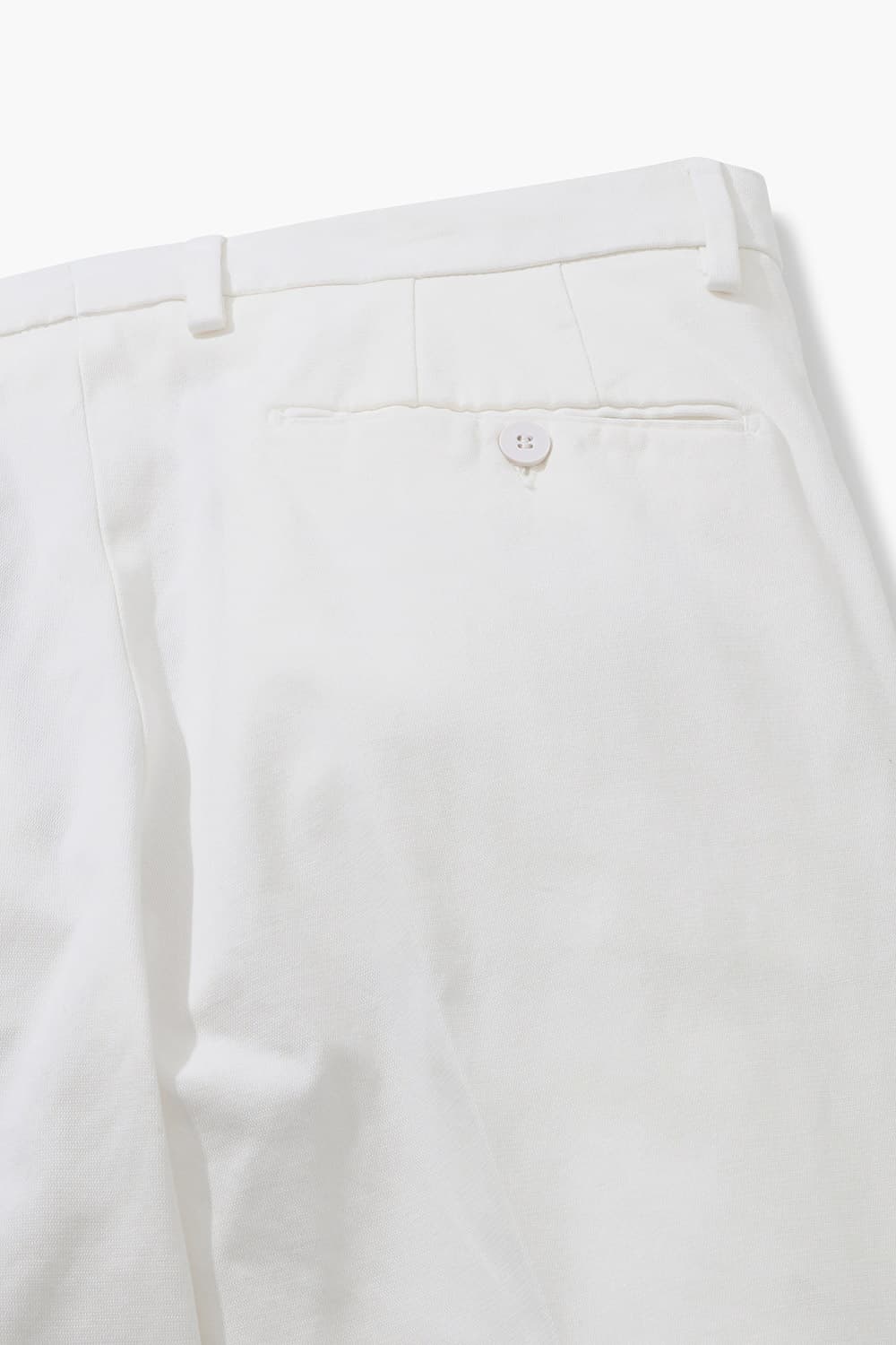 CASMIK 코튼 슬림 803 화이트 팬츠