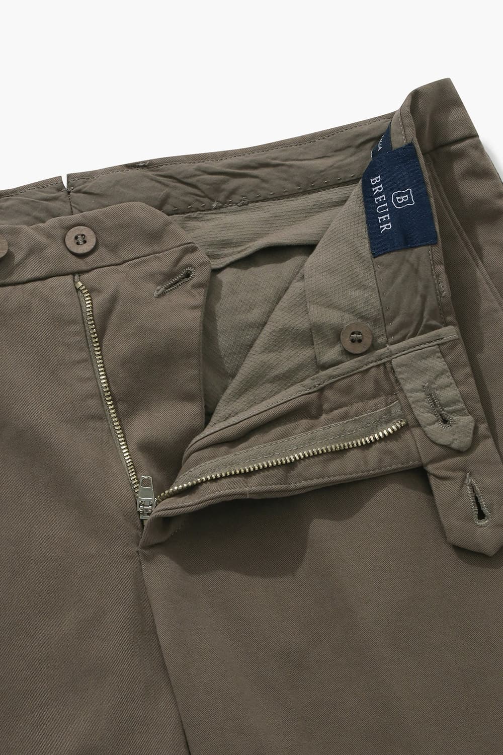 T.B.M. 코튼 테이퍼드 802 브라운 팬츠