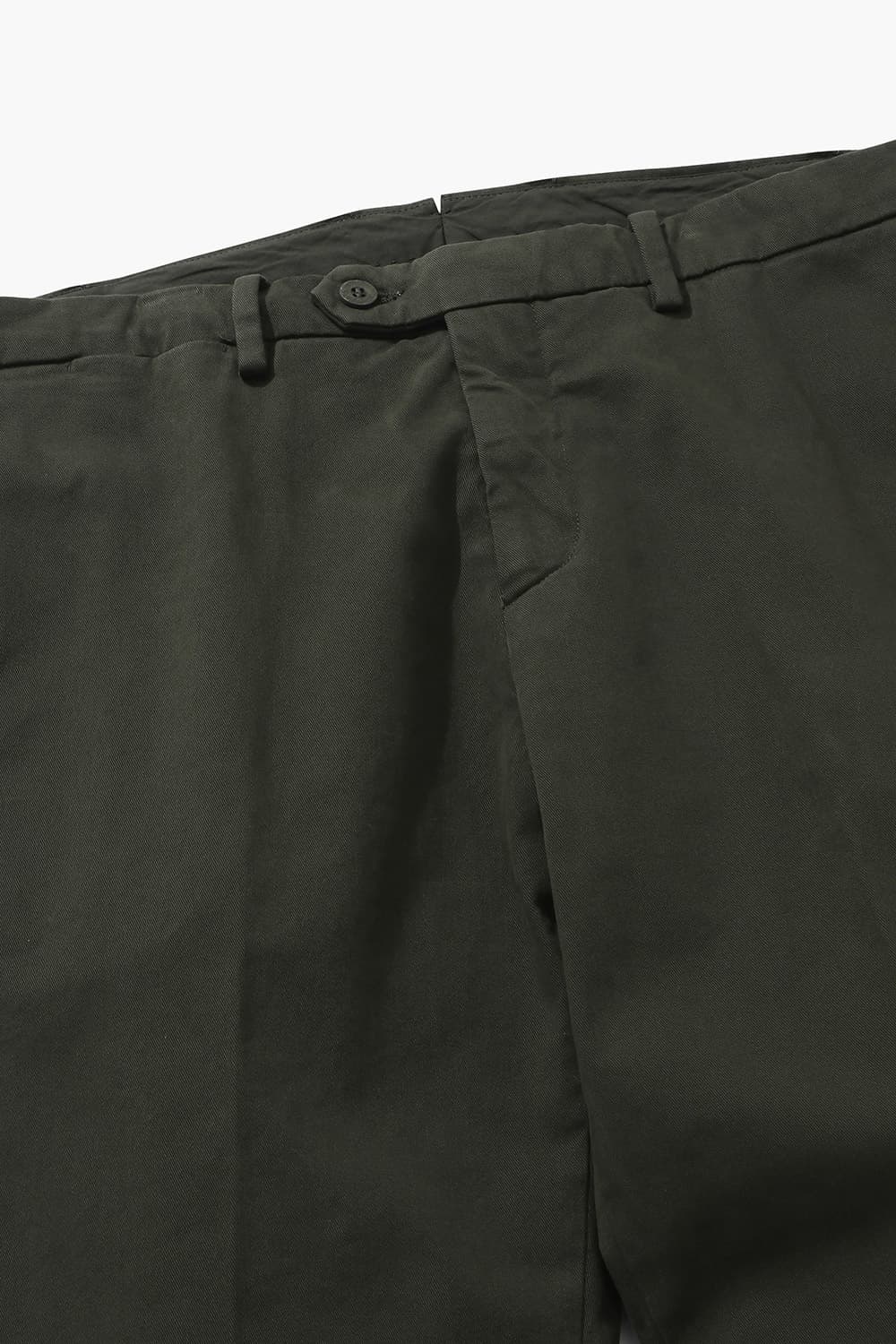 T.B.M. 코튼 테이퍼드 802 다크카키 팬츠