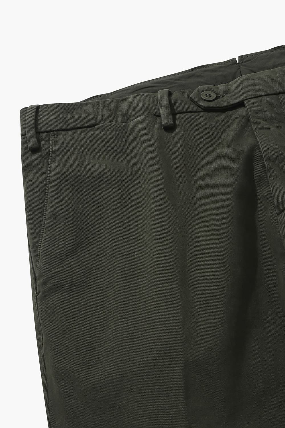 T.B.M. 코튼 테이퍼드 802 다크카키 팬츠