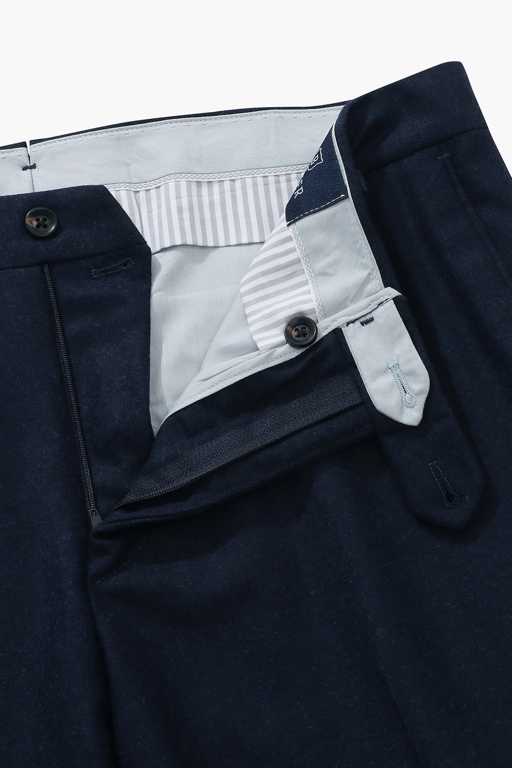 VBC 울 테이퍼드 801 다크네이비 팬츠