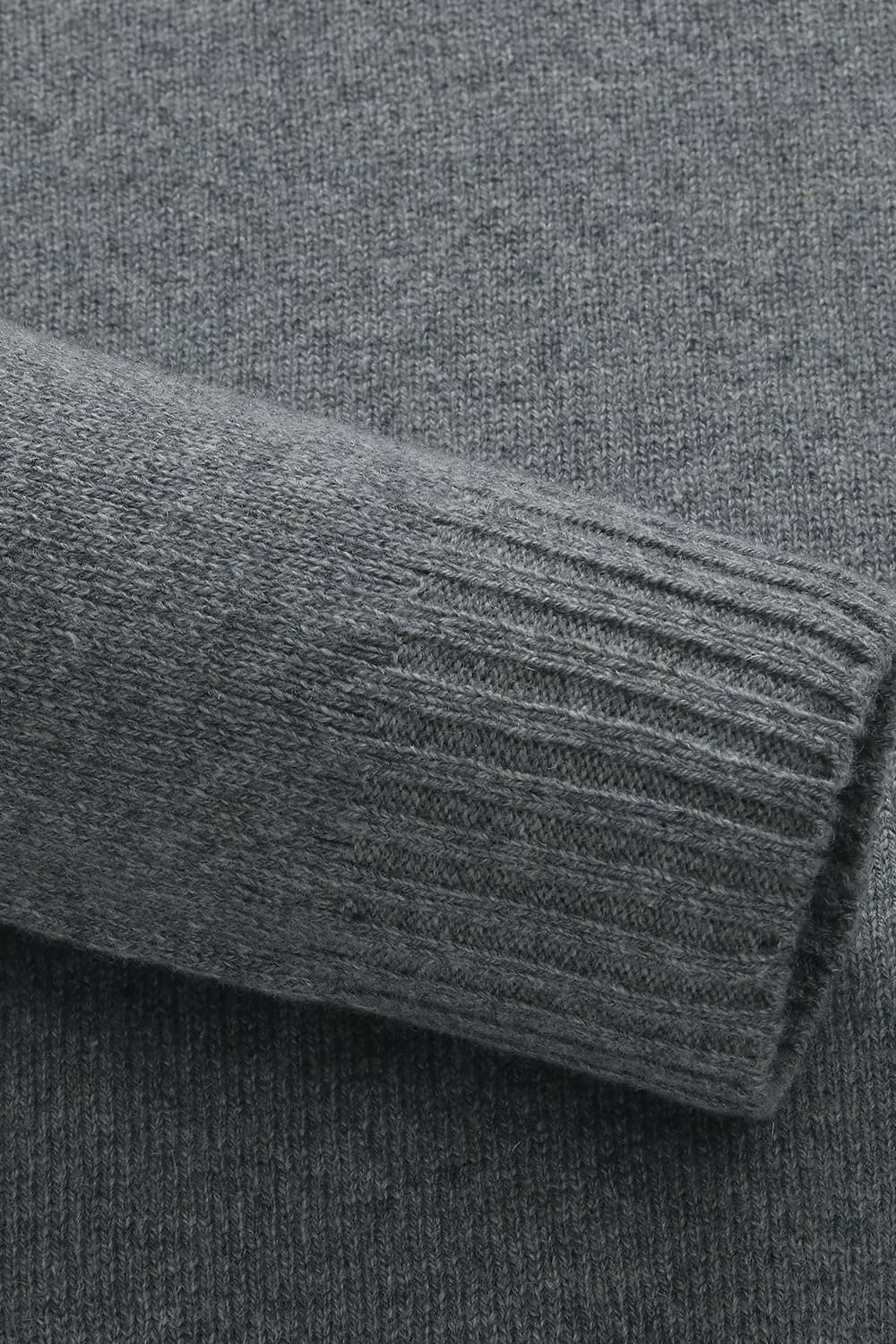 CAPUCHE 울 후드 401 다크그레이 긴소매 니트