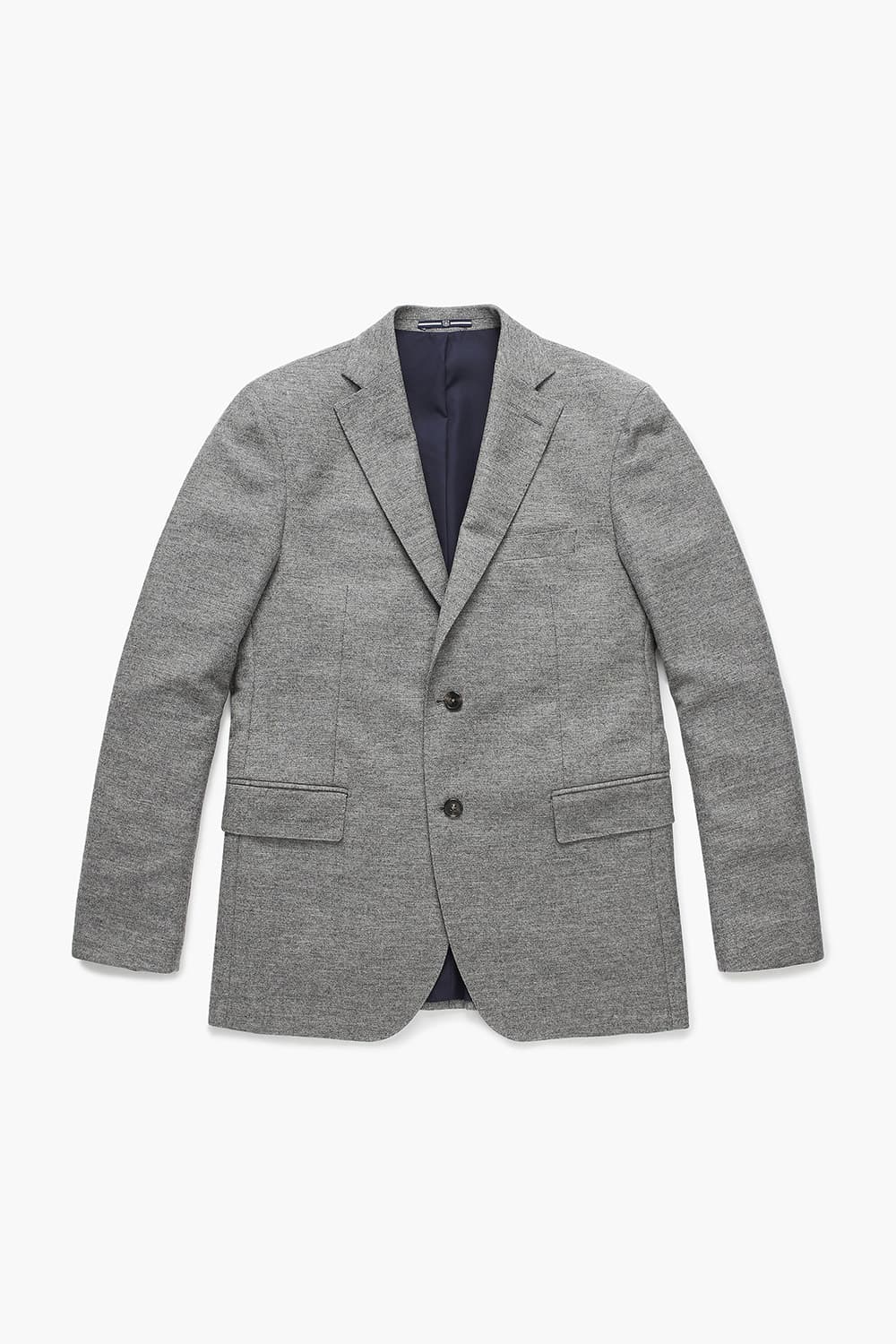 SALENTO 울 203 그레이 테일러드 자켓