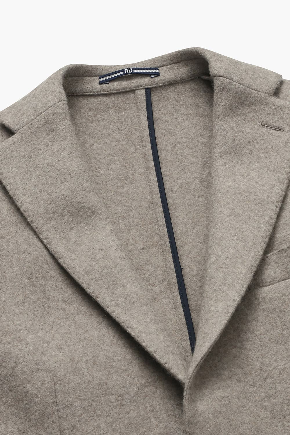 SALENTO 캐시미어 201 라이트브라운 테일러드 자켓