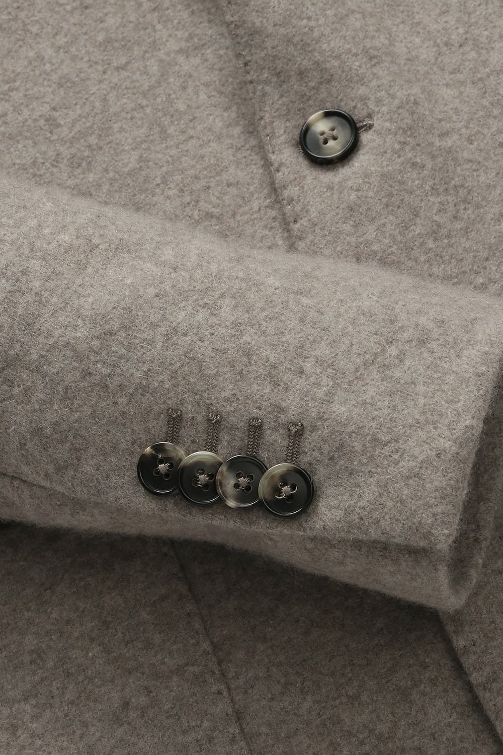 SALENTO 캐시미어 201 라이트브라운 테일러드 자켓