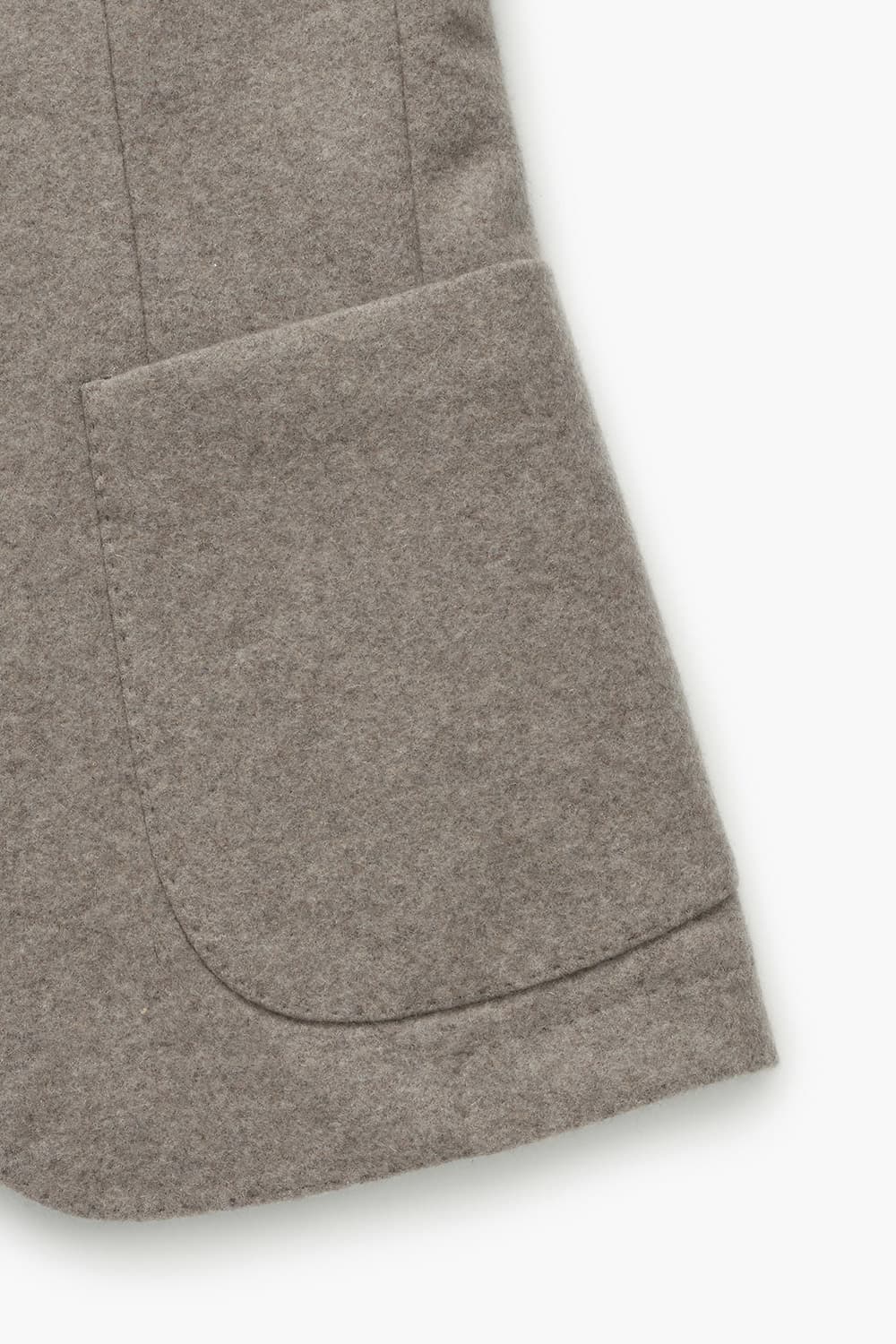 SALENTO 캐시미어 201 라이트브라운 테일러드 자켓