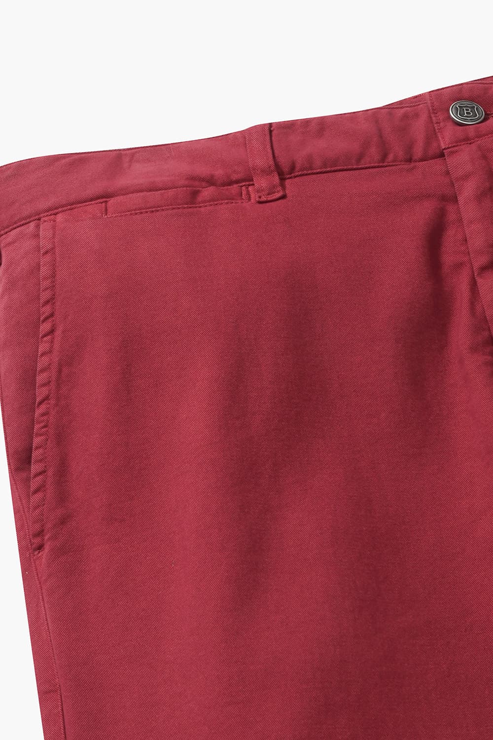 IVY 코튼 스트레이트 301 레드 캐주얼 팬츠