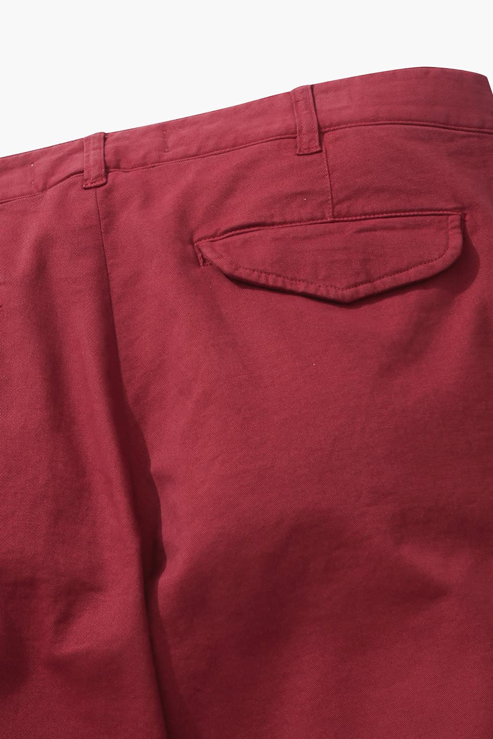 IVY 코튼 스트레이트 301 레드 캐주얼 팬츠