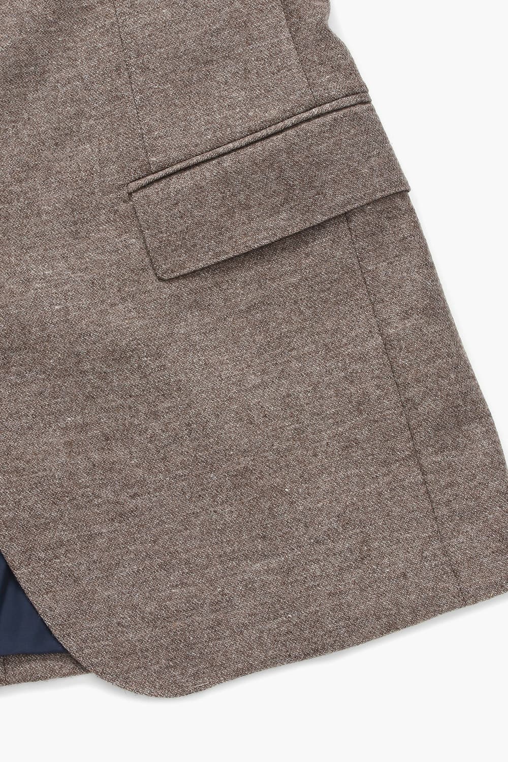 SALENTO 울 203 다크브라운 테일러드 자켓