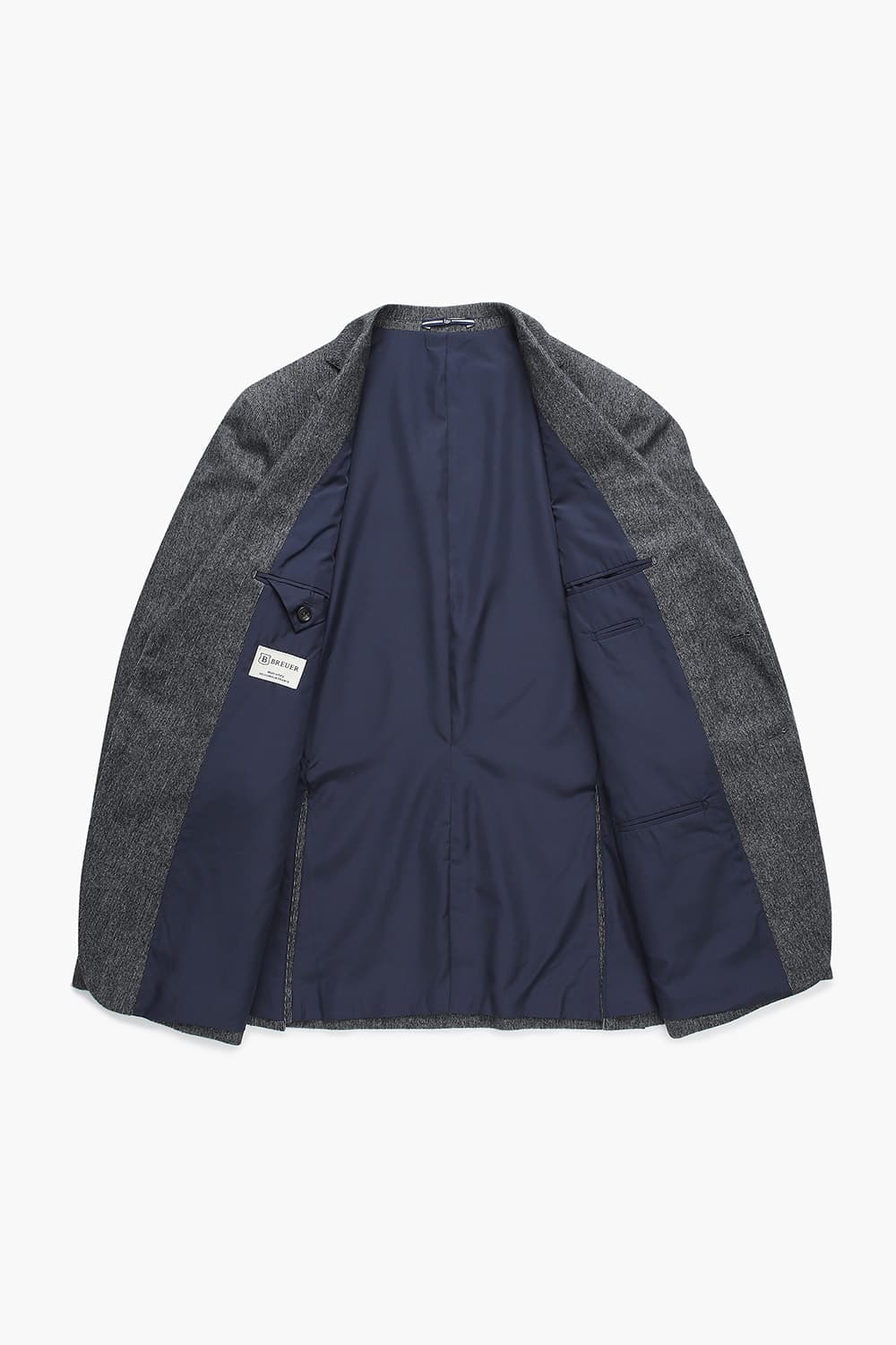 SALENTO 울 202 다크그레이 테일러드 자켓