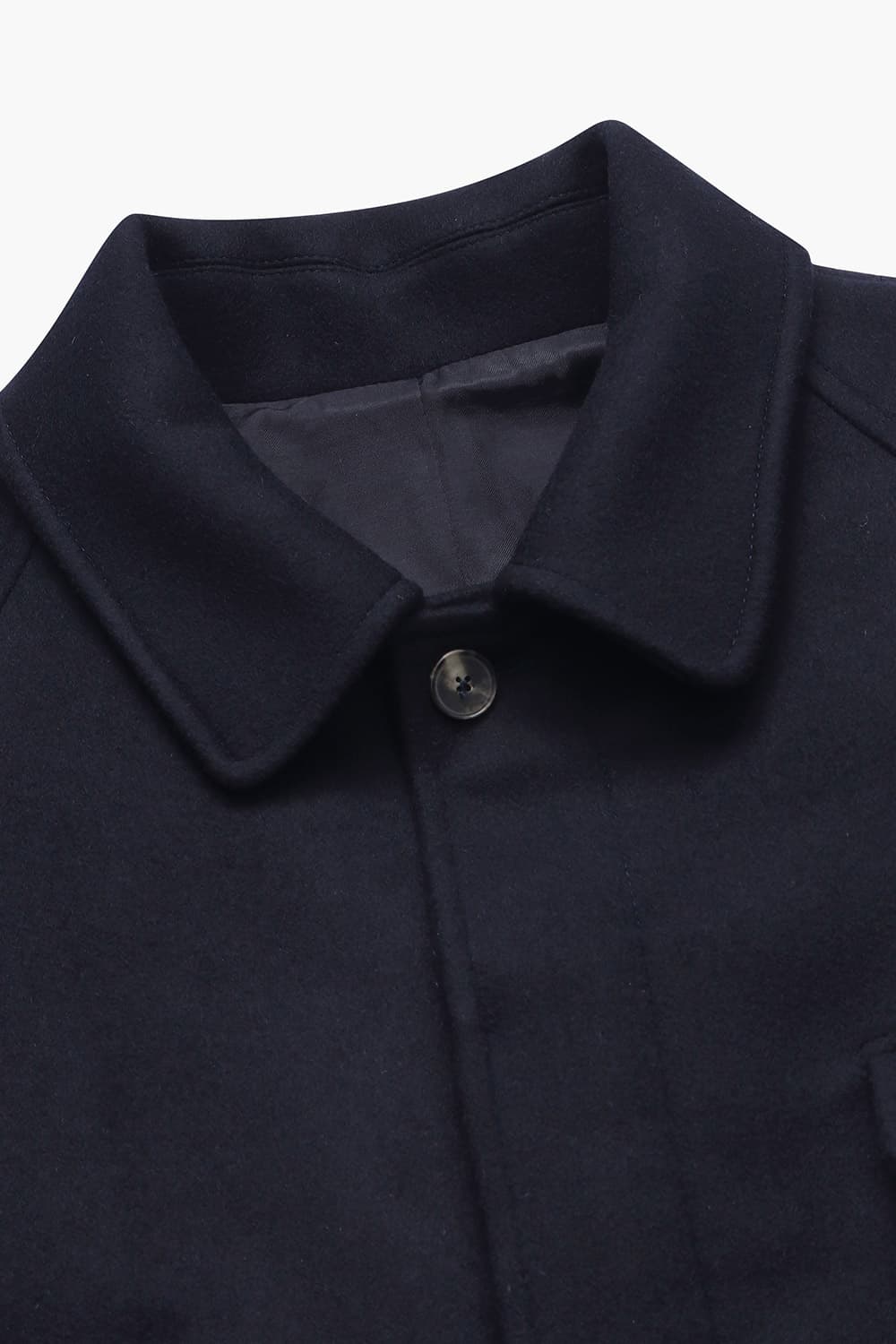 PARISIAN 울 레글런 발마칸 103 다크네이비 롱 코트