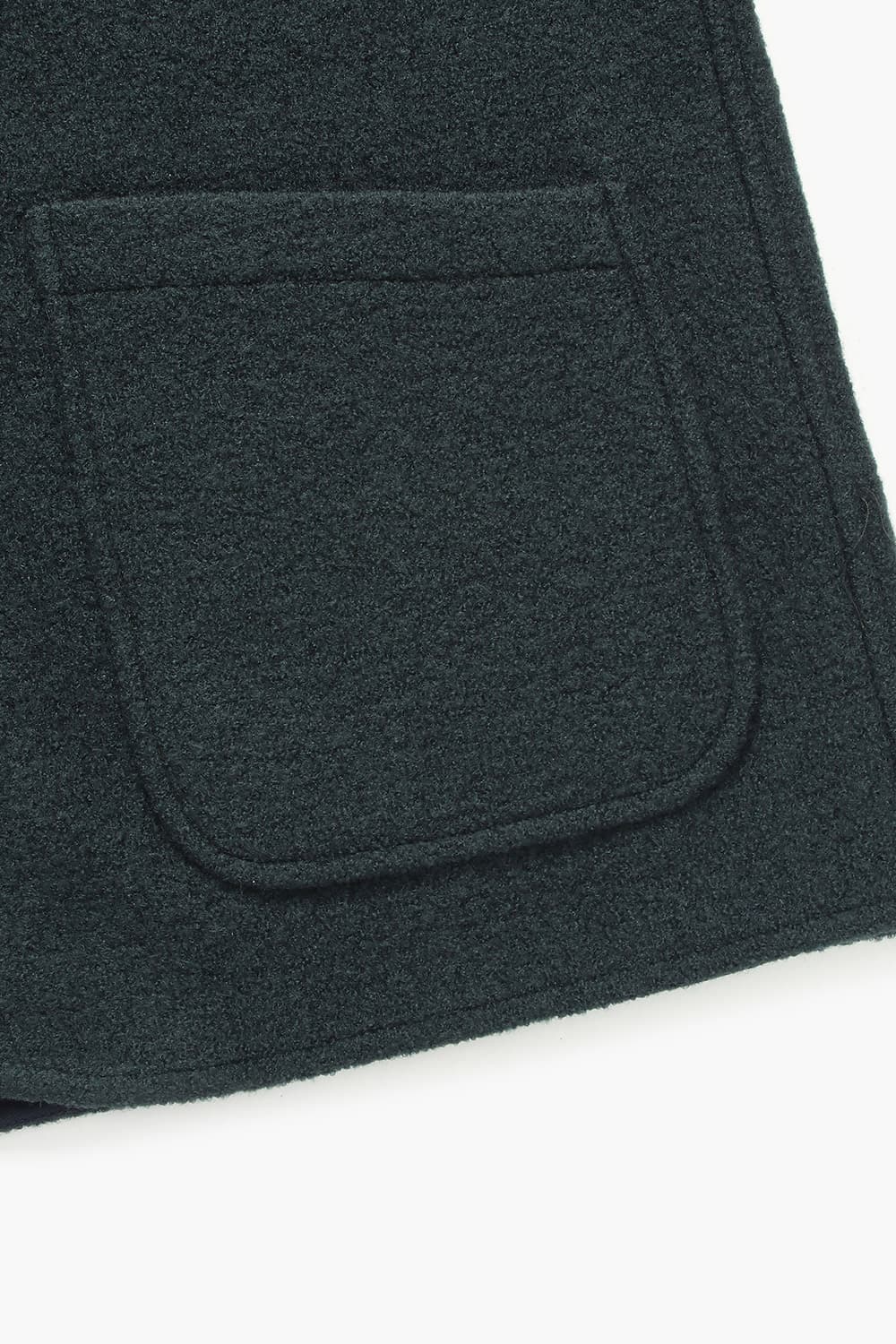 CAMARGUE 울 크루넥 104 다크그린 가디건