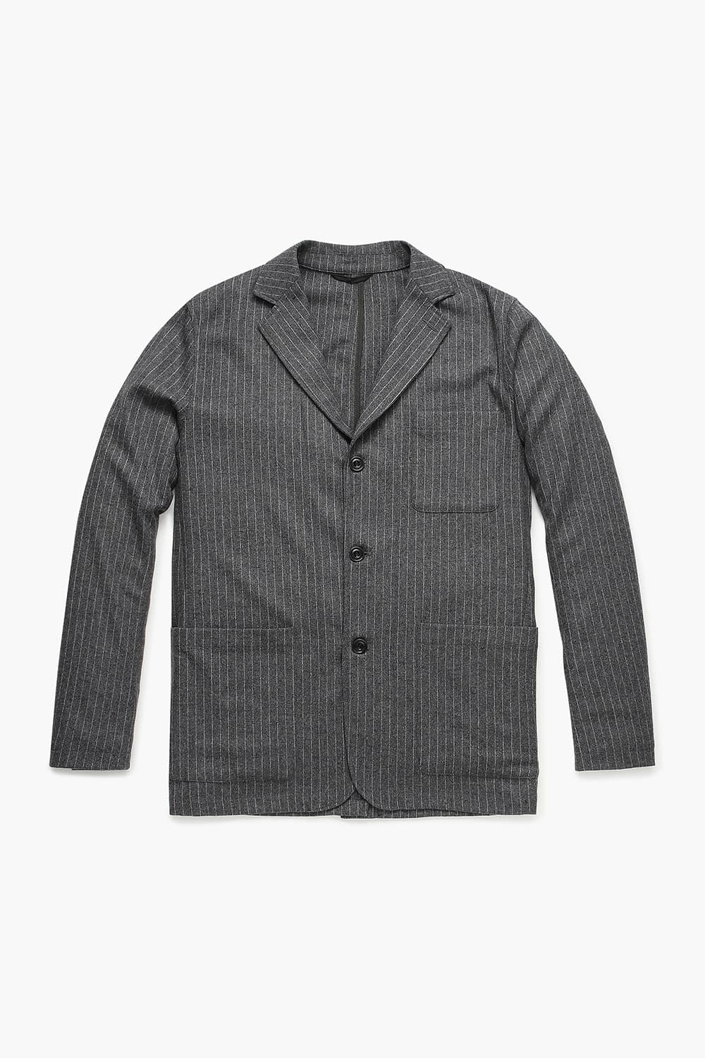 JONNY 울 혼방 101 다크그레이 테일러드 자켓