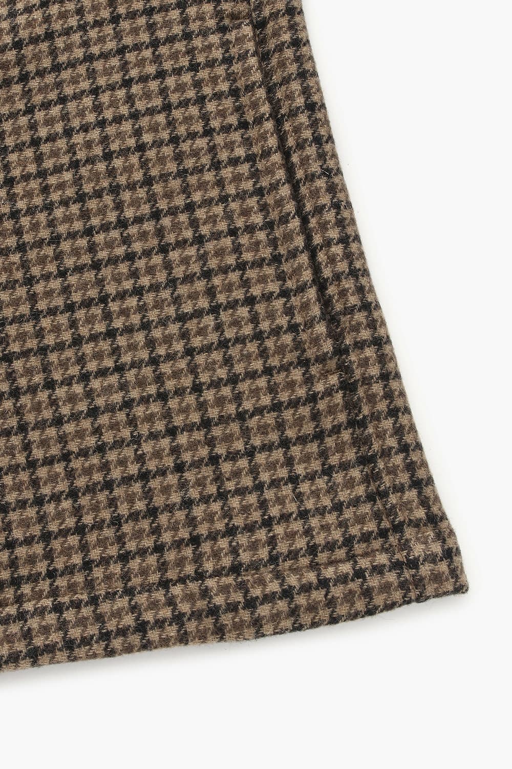 DAY 울 혼방 깅엄 체크 셔츠형 107 브라운 캐주얼 자켓