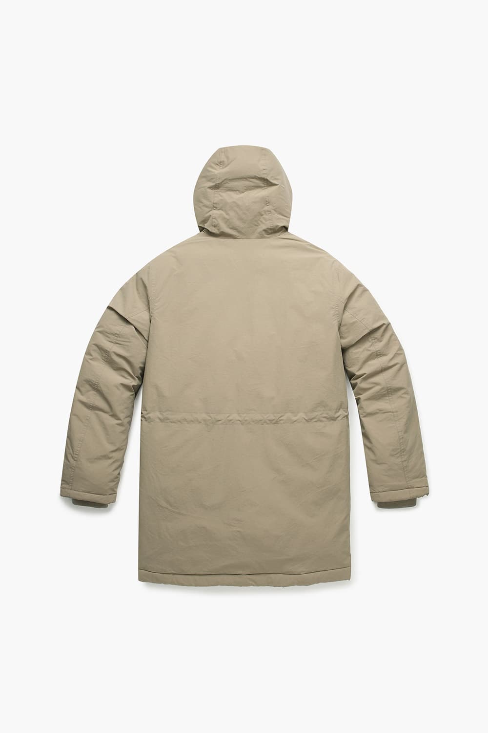 CHELSEA 다운 후드 롱 108 베이지 다운 점퍼