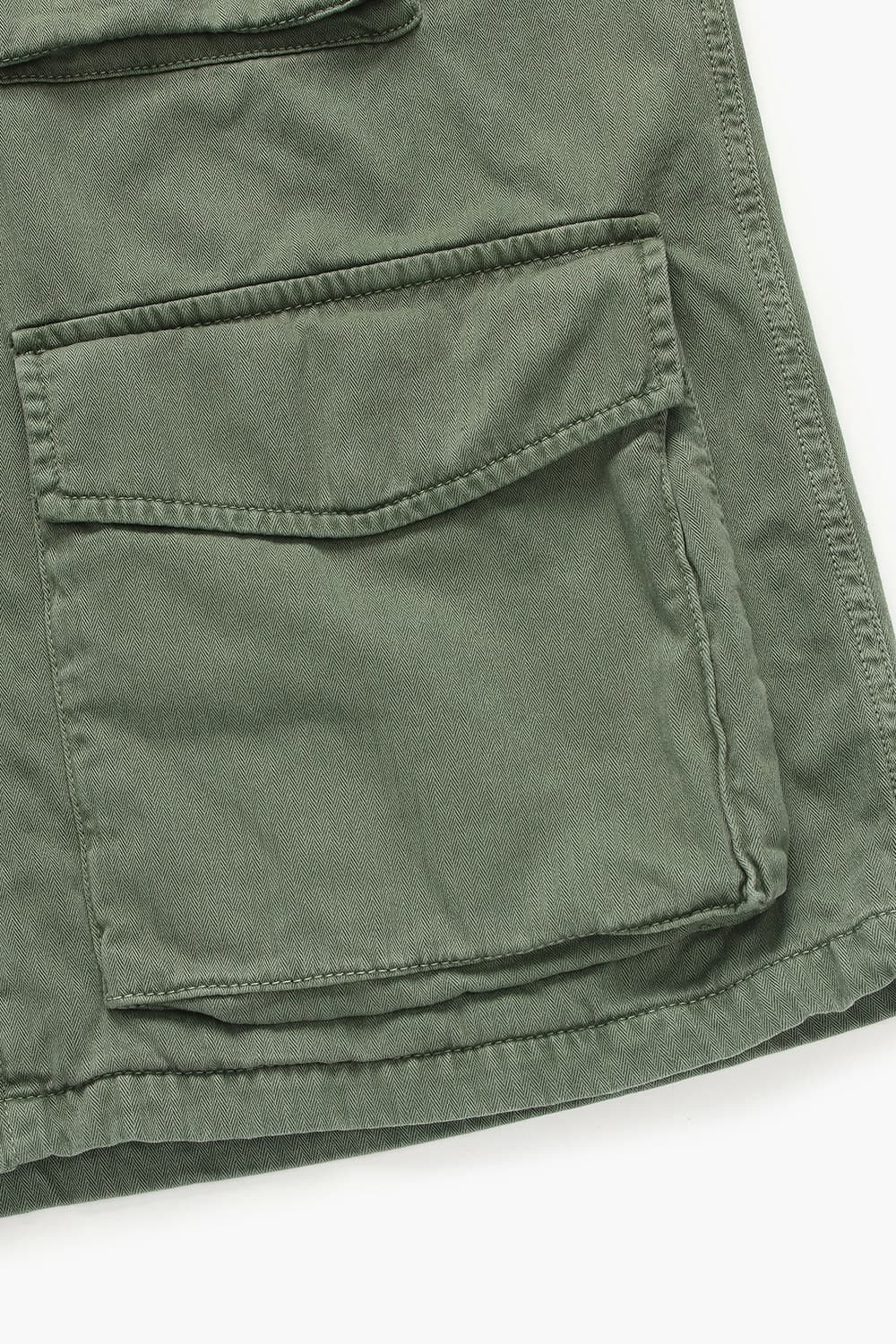 JARED 코튼 워크웨어 111 카키 캐주얼 자켓