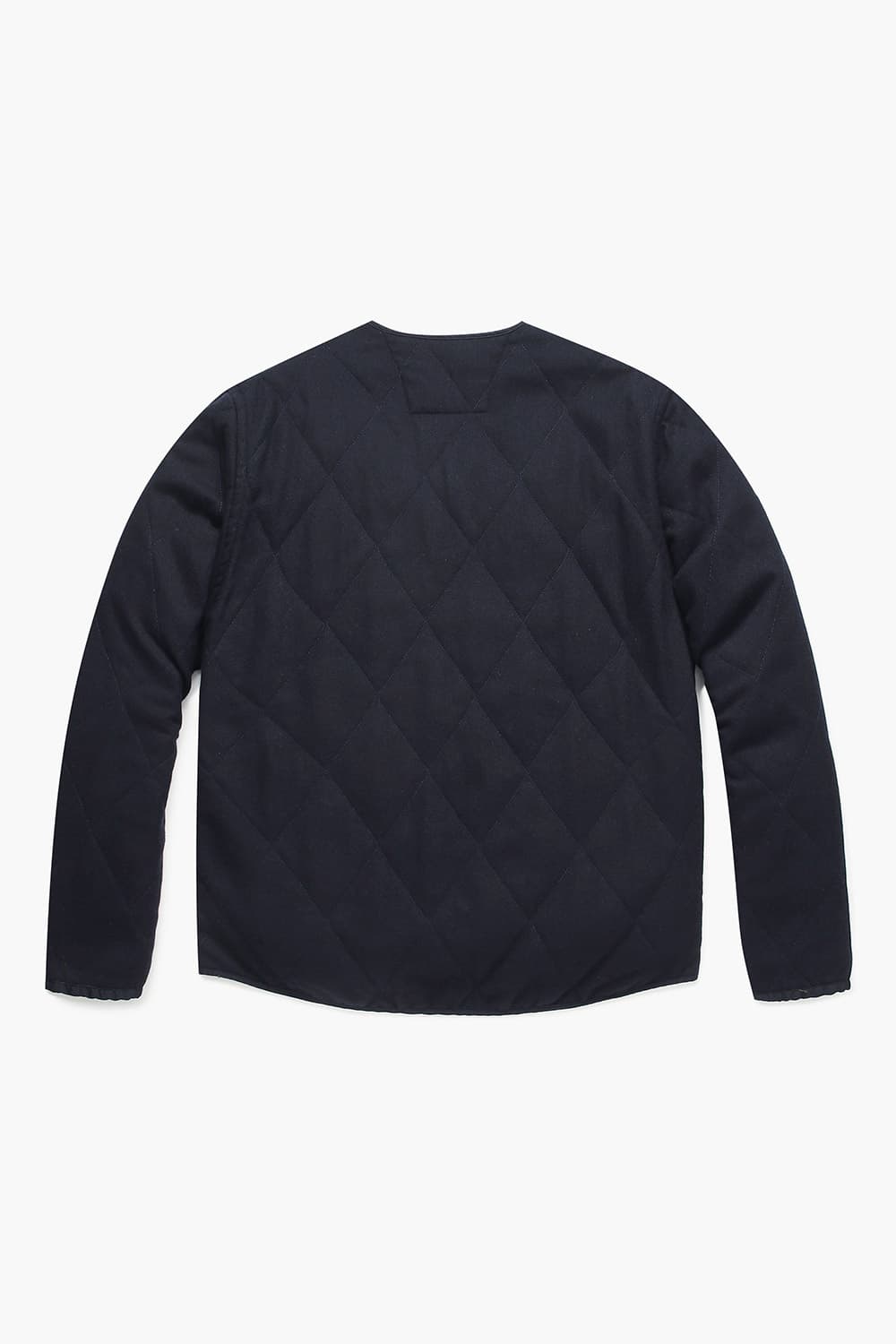 CHUCK 울 혼방 경량 114 다크네이비 다운 점퍼