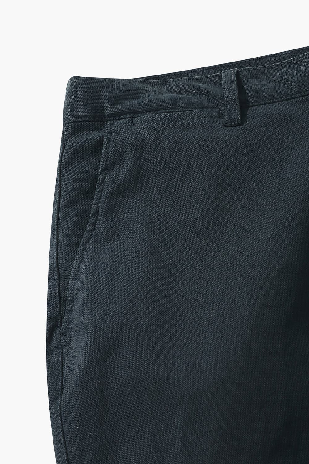 TYRON 코튼 세미와이드 104 다크네이비 캐주얼 팬츠