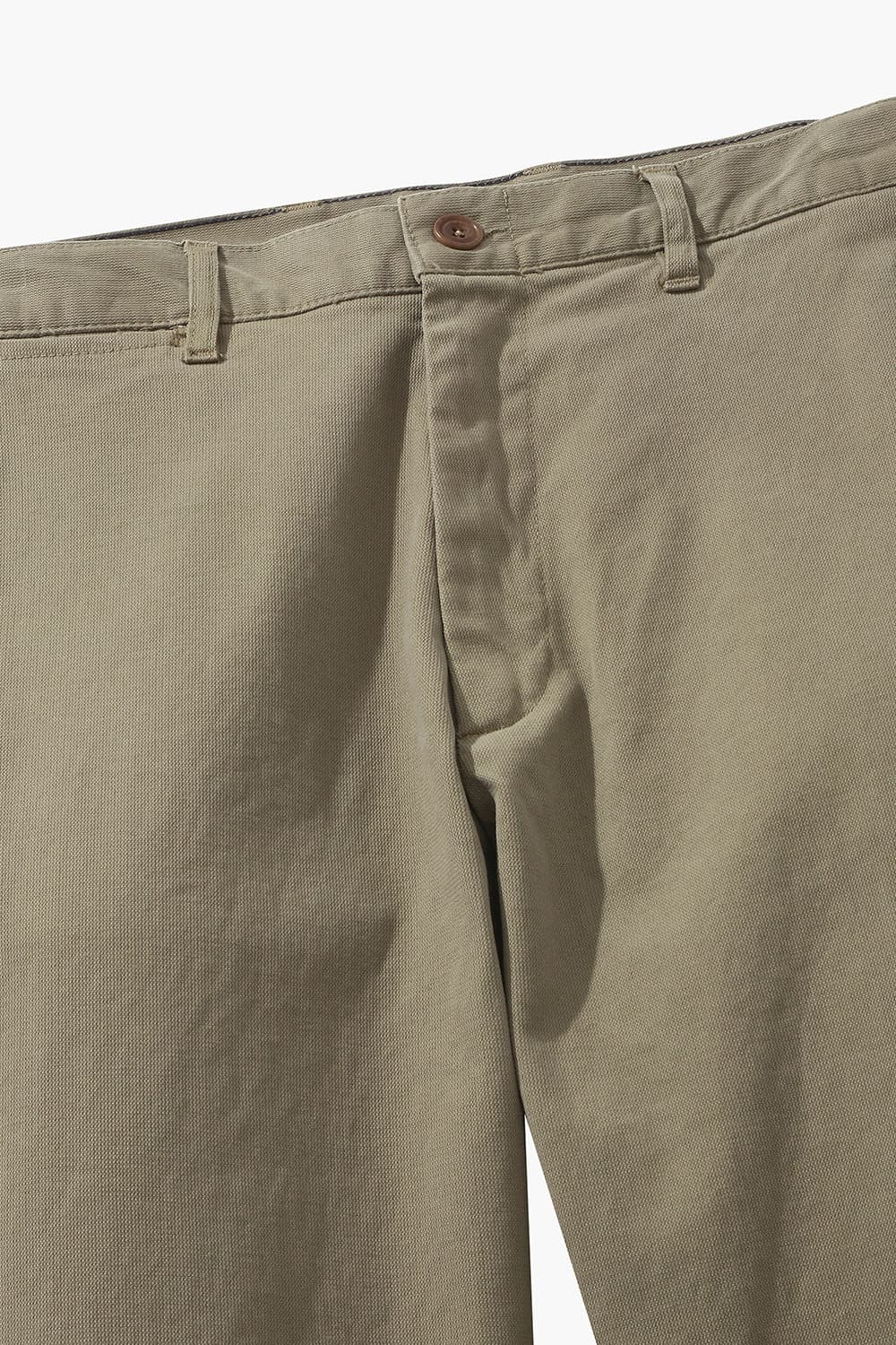 TYRON 코튼 세미와이드 104 베이지 캐주얼 팬츠