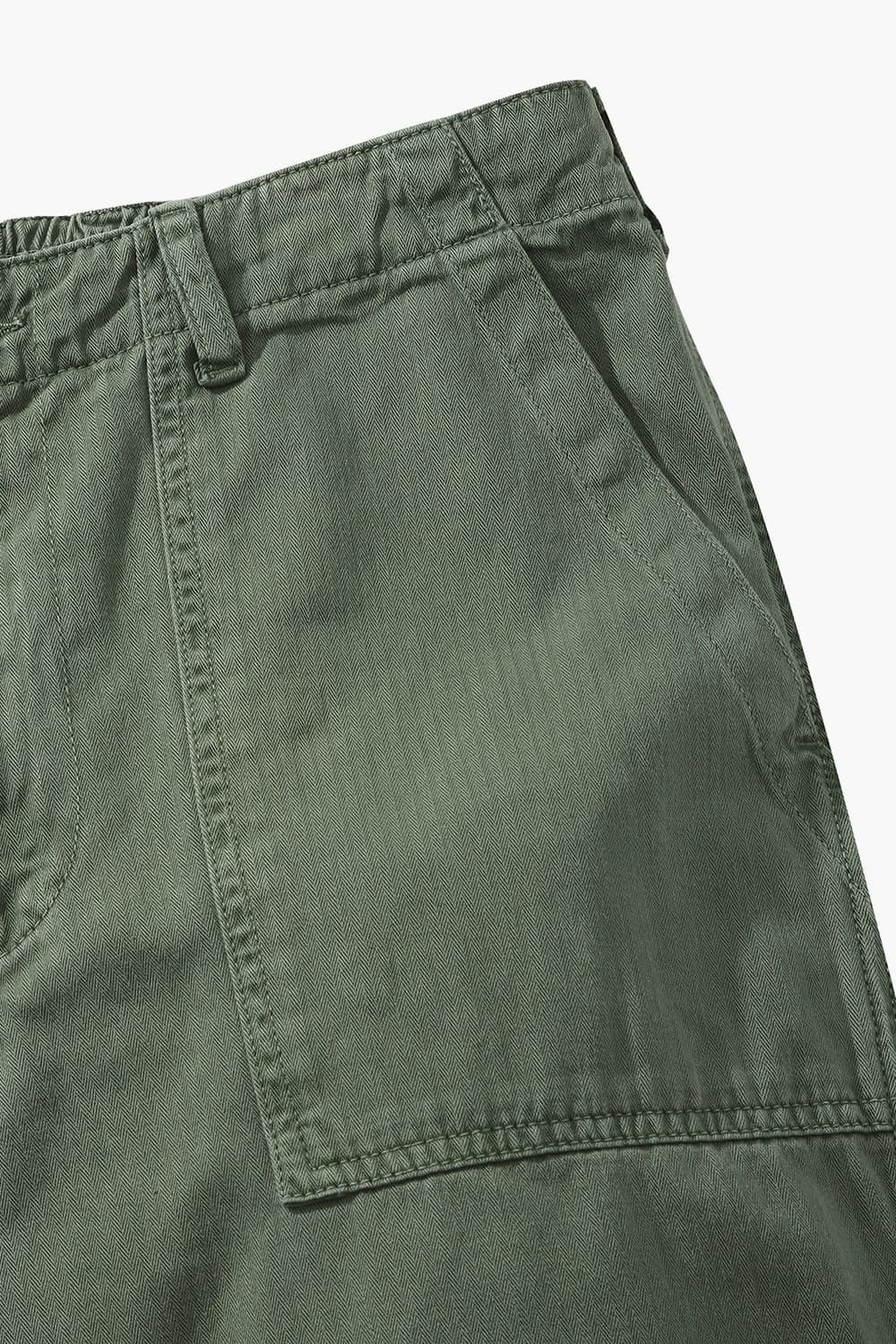 FATIGUE 코튼 카고 107 카키 캐주얼 팬츠