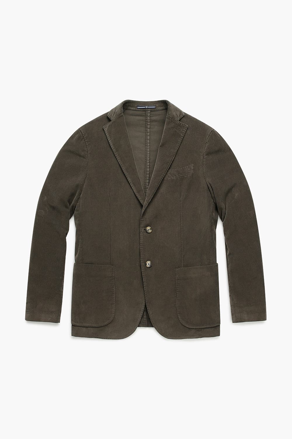 면 혼방 셰비 102 다크브라운 테일러드 자켓