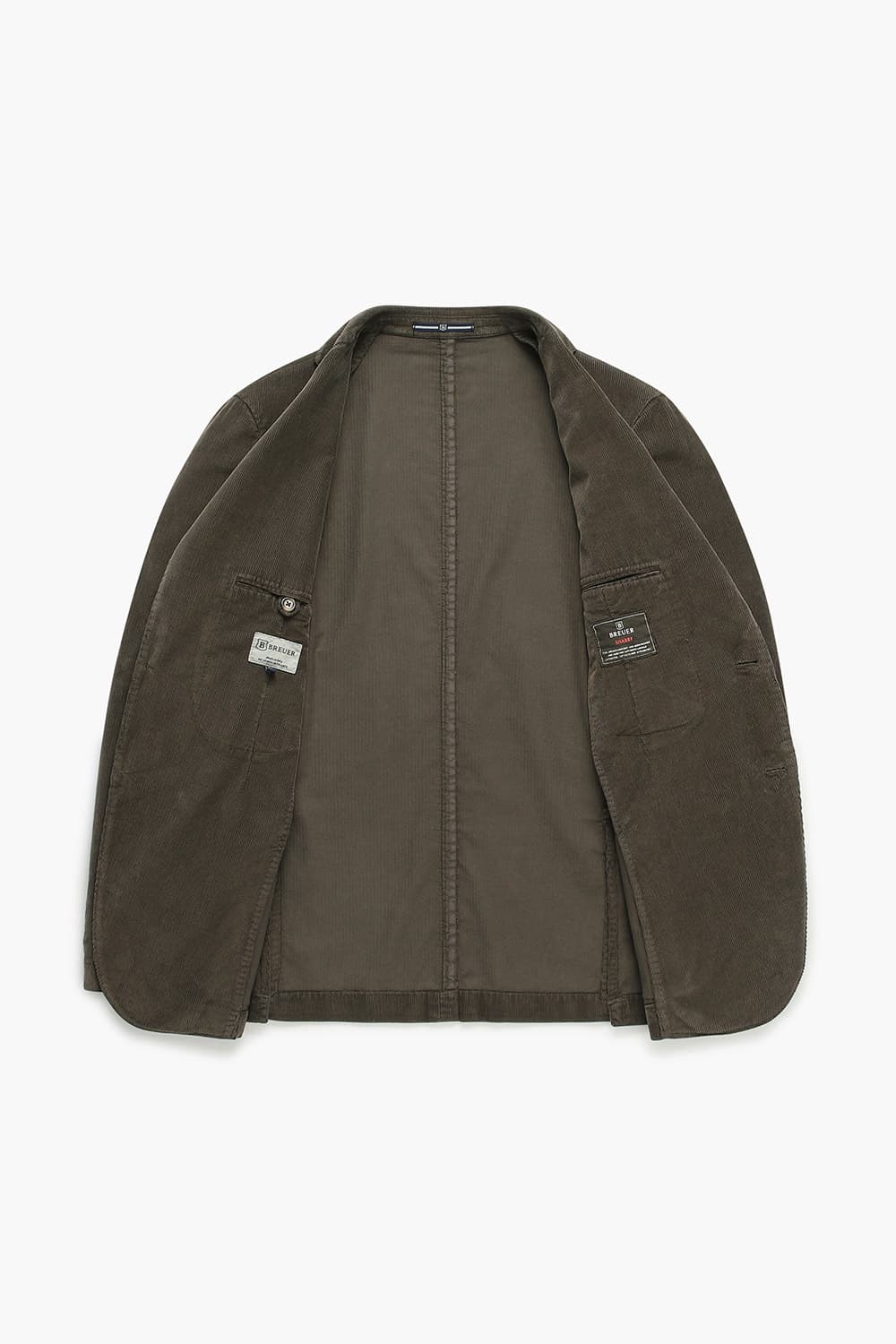 면 혼방 셰비 102 다크브라운 테일러드 자켓