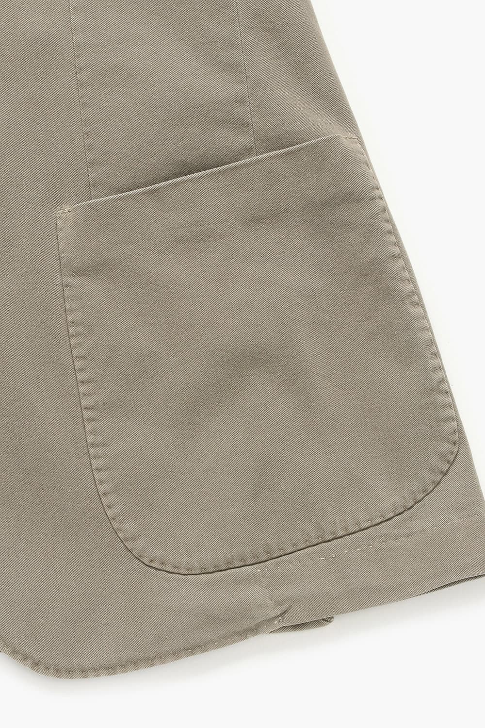 면 혼방 셰비 101 라이트브라운 테일러드 자켓