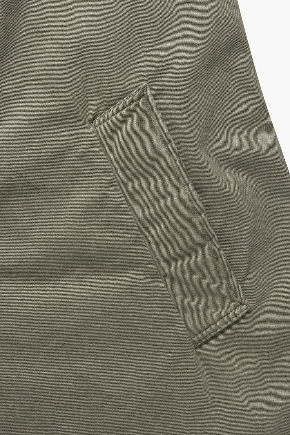 BORART 코튼 다운 안감 103 라이트카키 트렌치 코트