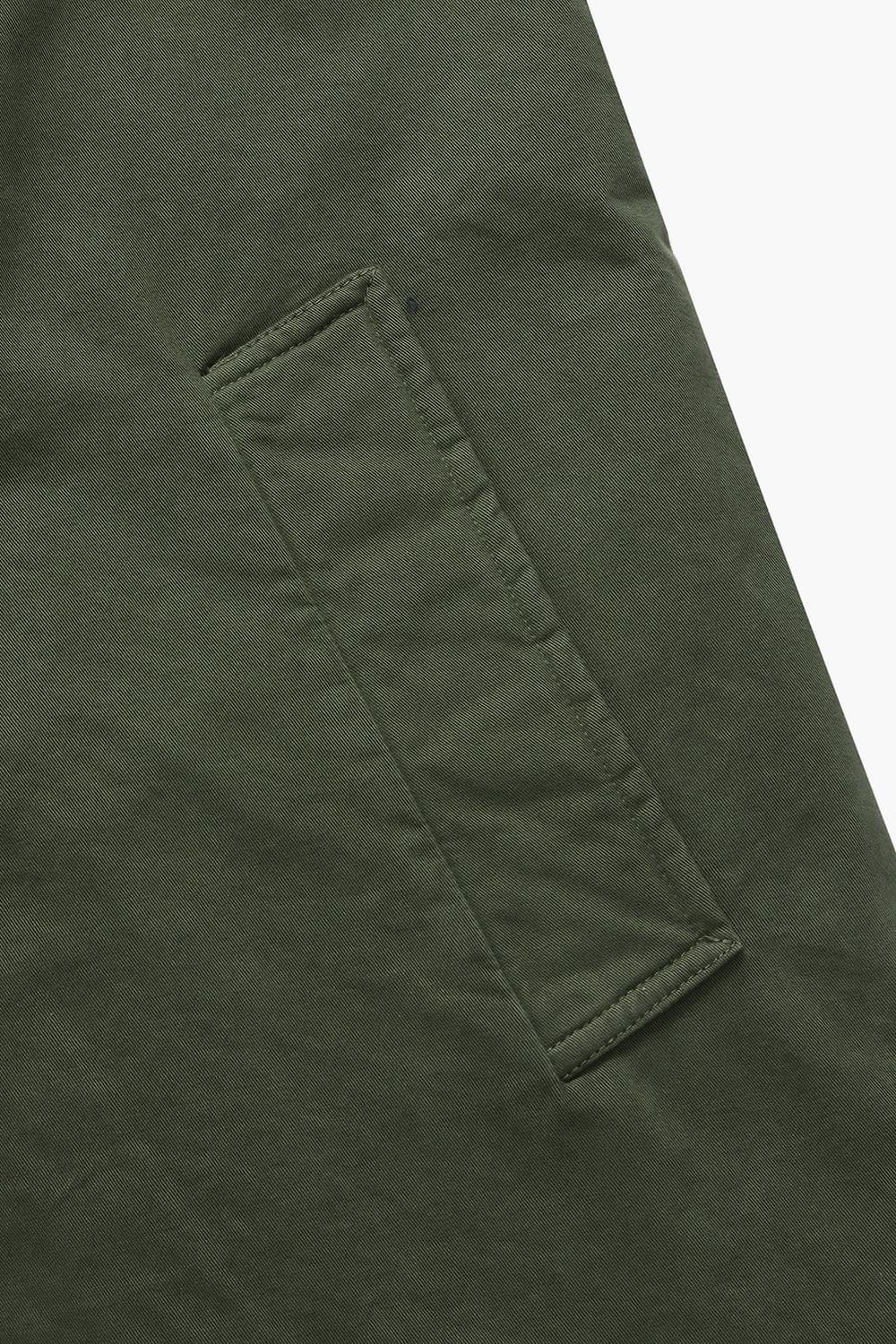 BORART 코튼 다운 안감 103 카키 트렌치 코트