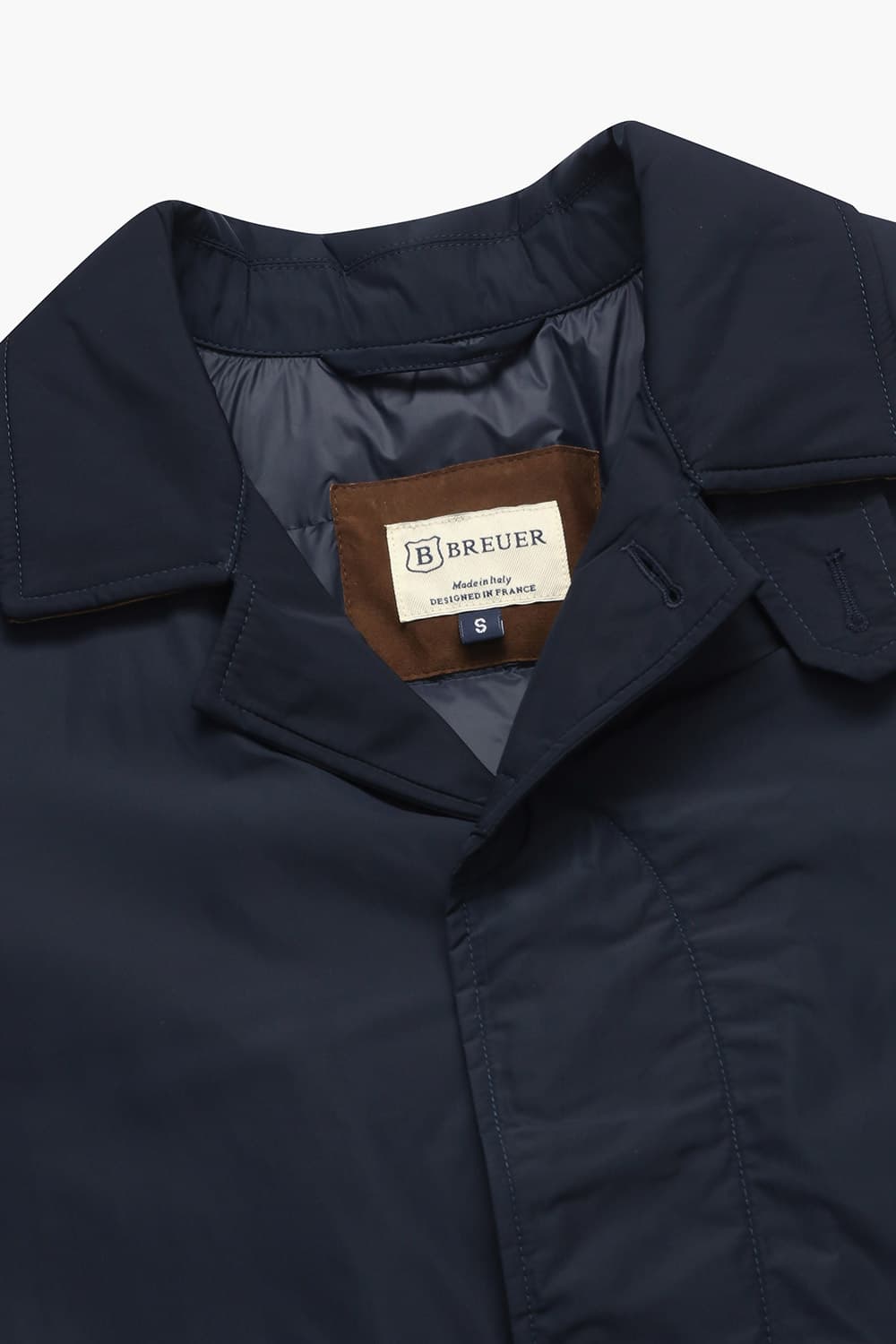 BORART 구스 다운 롱 102 다크네이비 다운 점퍼