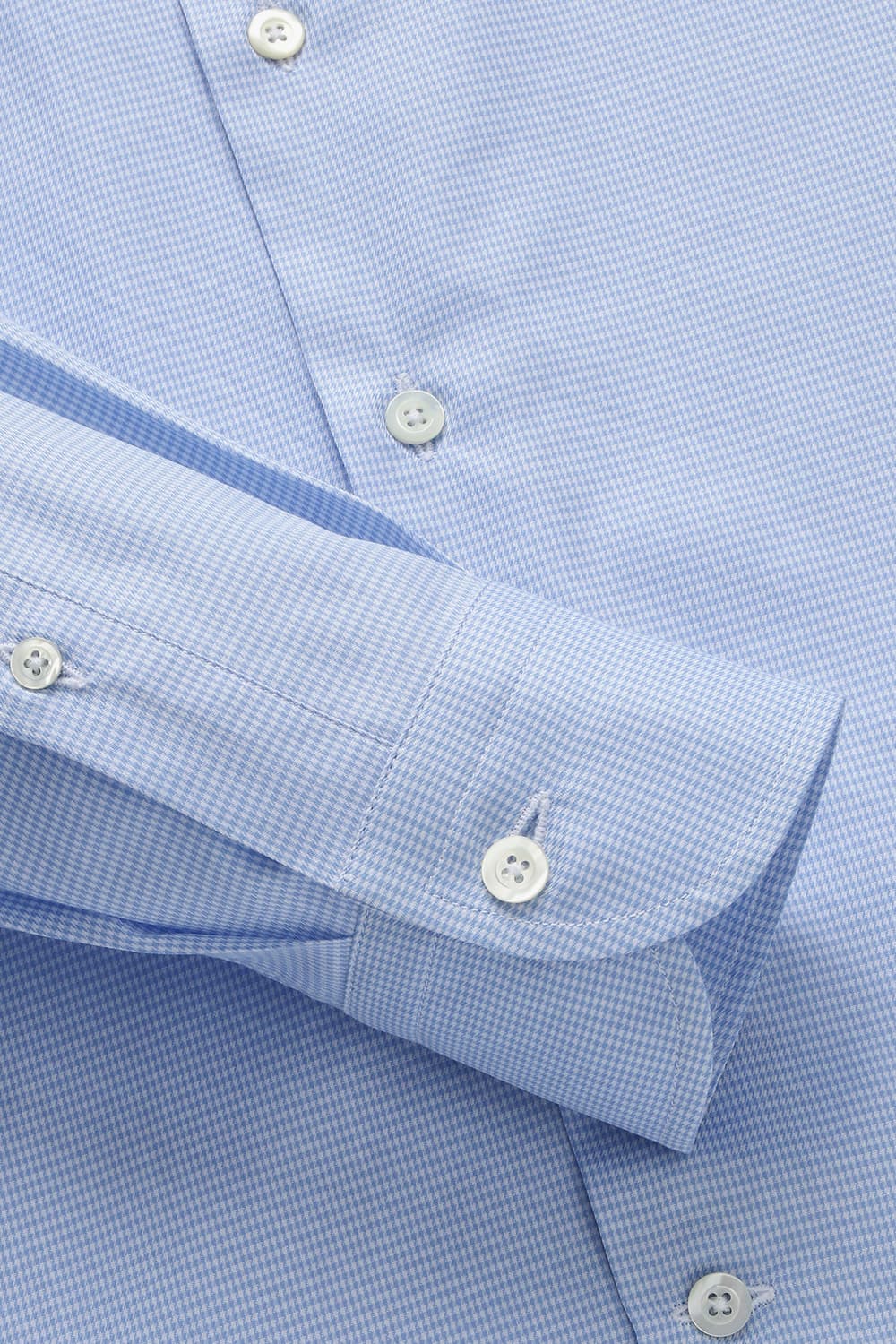 코튼 마이크로 하운드투스 303 블루 셔츠