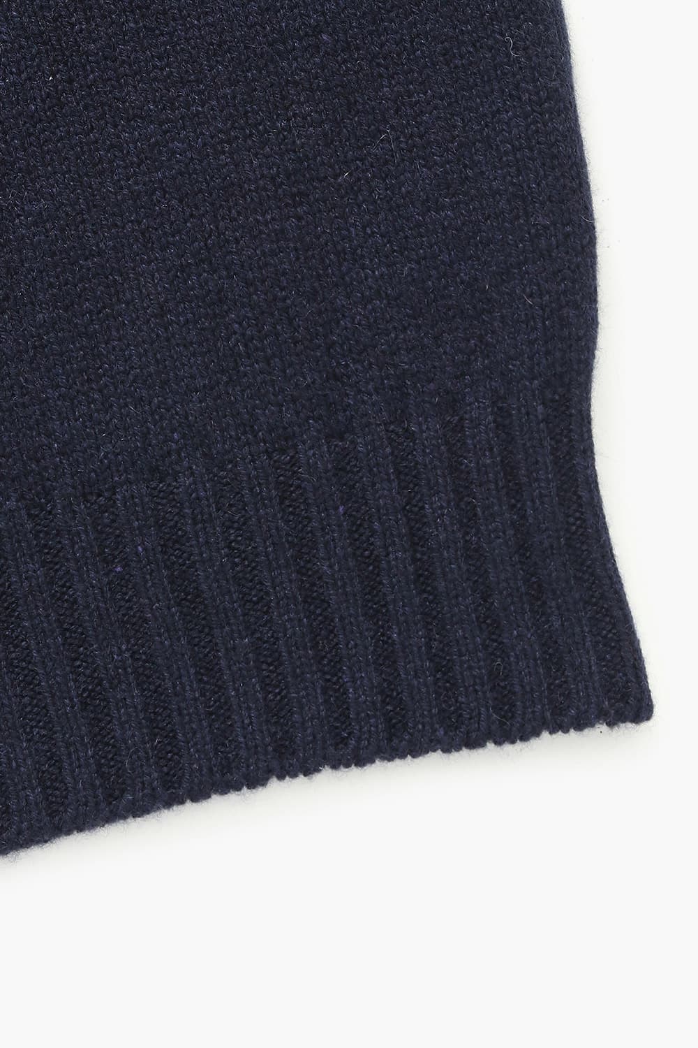 캐시미어 폴로 105 다크네이비 긴소매 니트