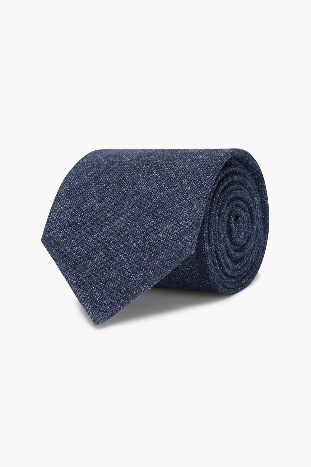린넨 베이직 501 다크네이비 넥타이