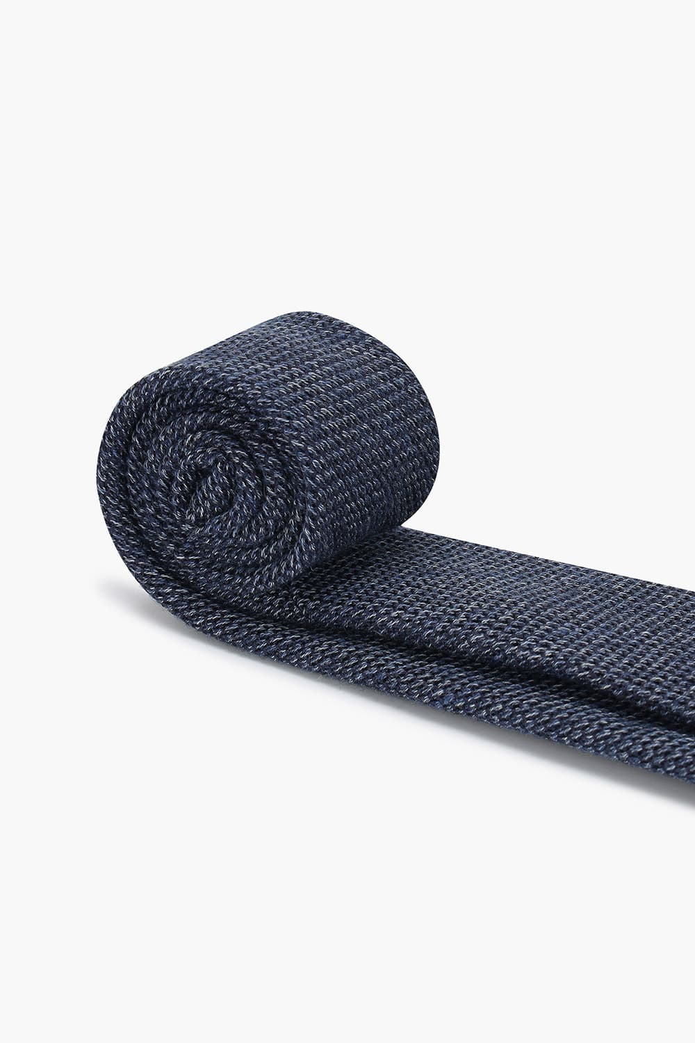 실크 혼방 베이직 407 다크네이비 넥타이