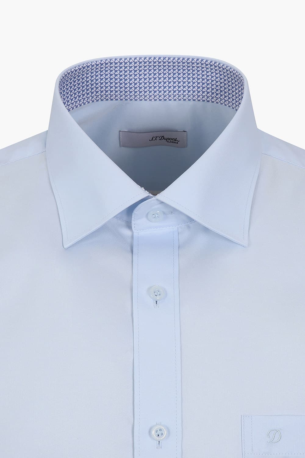 트윌 배색 162 비즈니스 셔츠 블루 SE4SM11LS162SBU