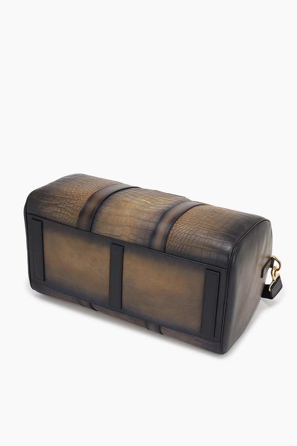 24 르글랑 아뜰리에 크로코패턴 트래블백 하바나 CG191476Z