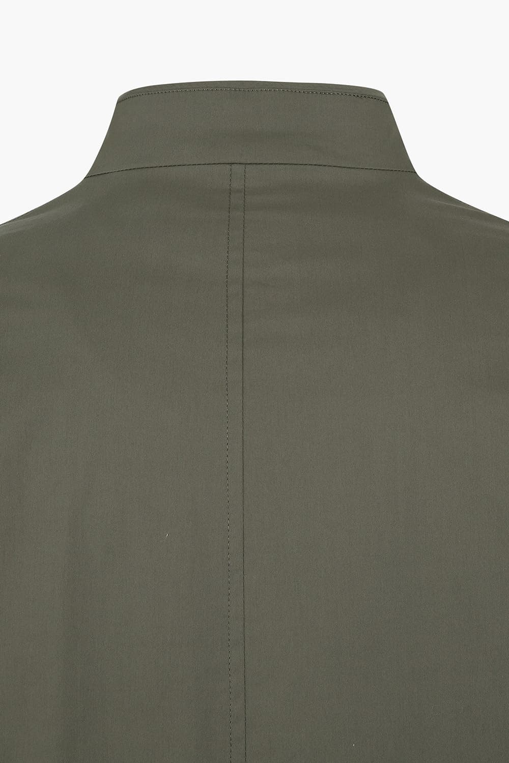 코튼 베이직 하이넥 803 카키 점퍼