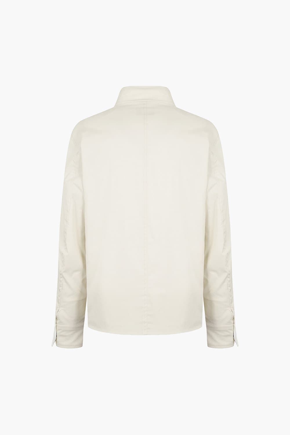 코튼 베이직 하이넥 803 아이보리 점퍼