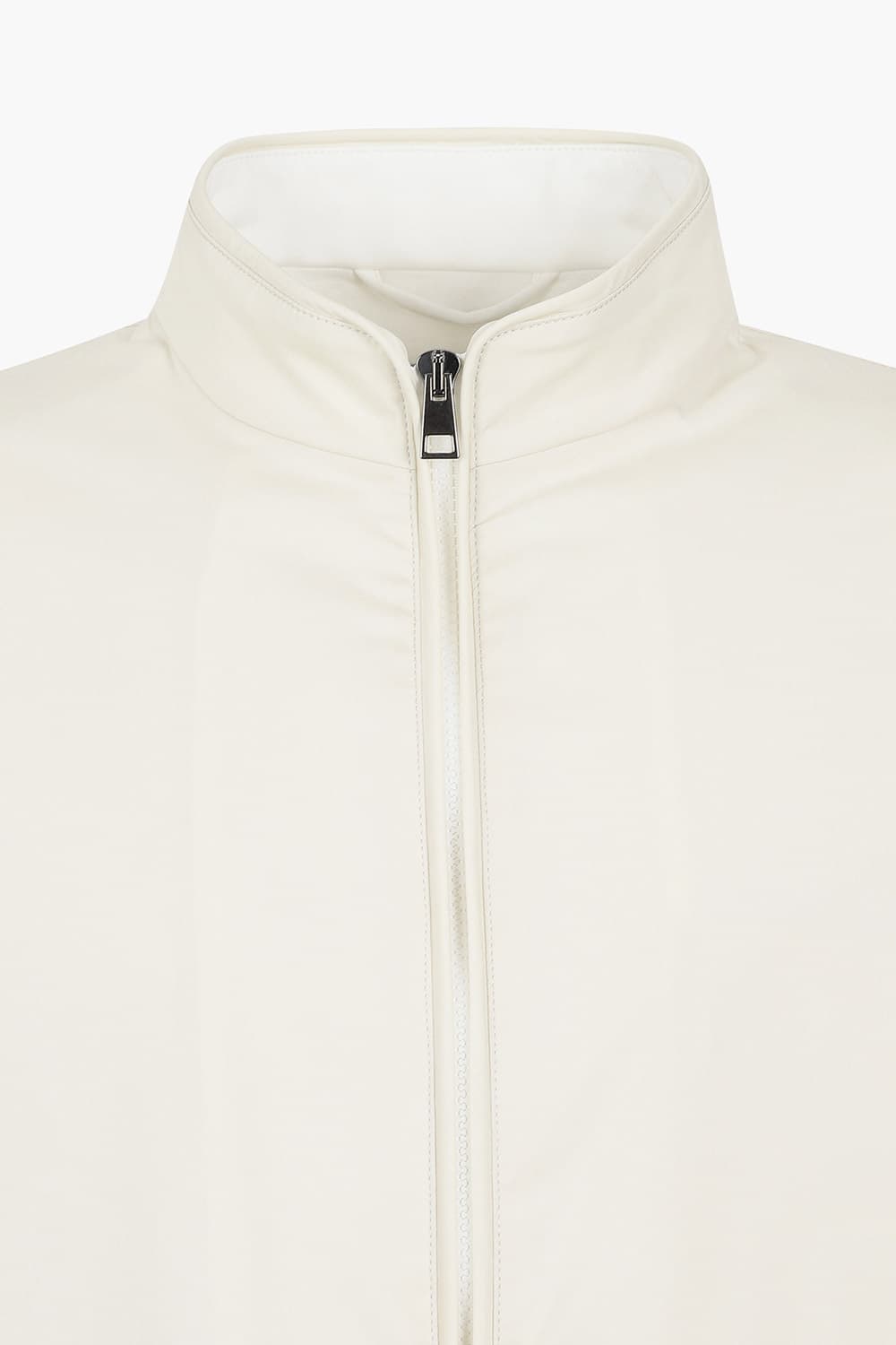 코튼 베이직 하이넥 803 아이보리 점퍼