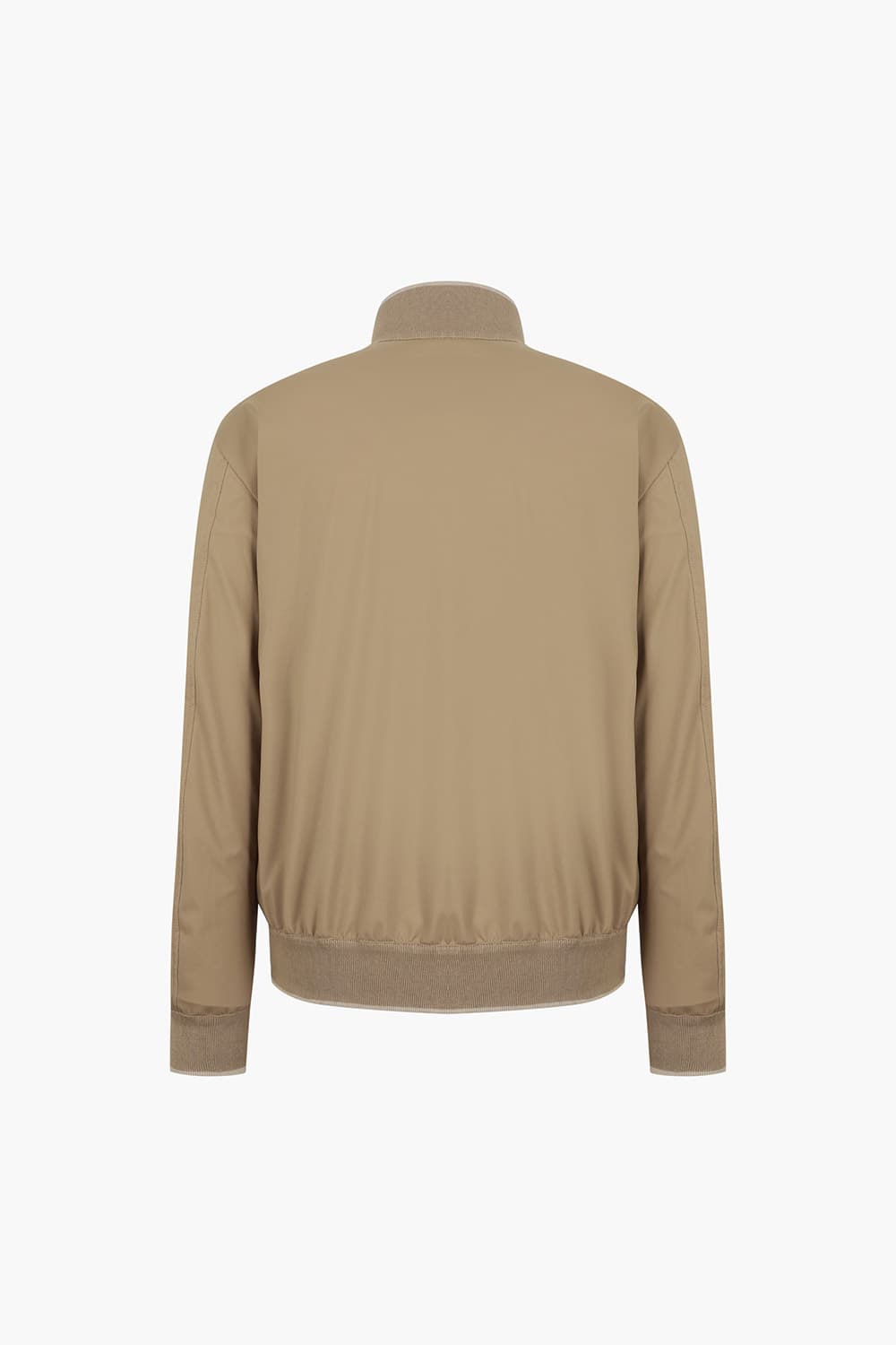 고트스킨 스웨이드 하이넥 블루종 801 브라운 점퍼