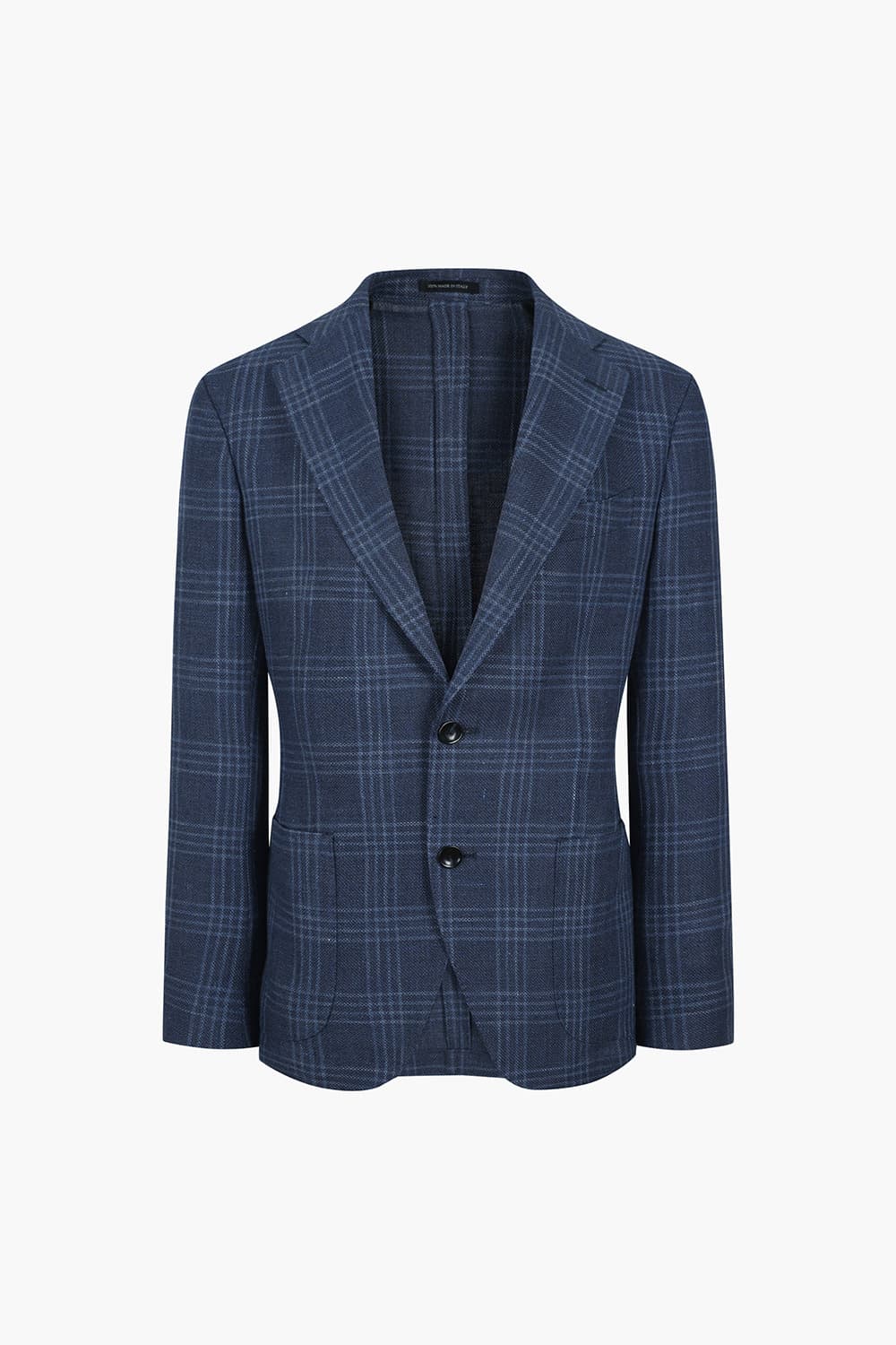 린넨 혼방 베이직 804 네이비 테일러드 자켓