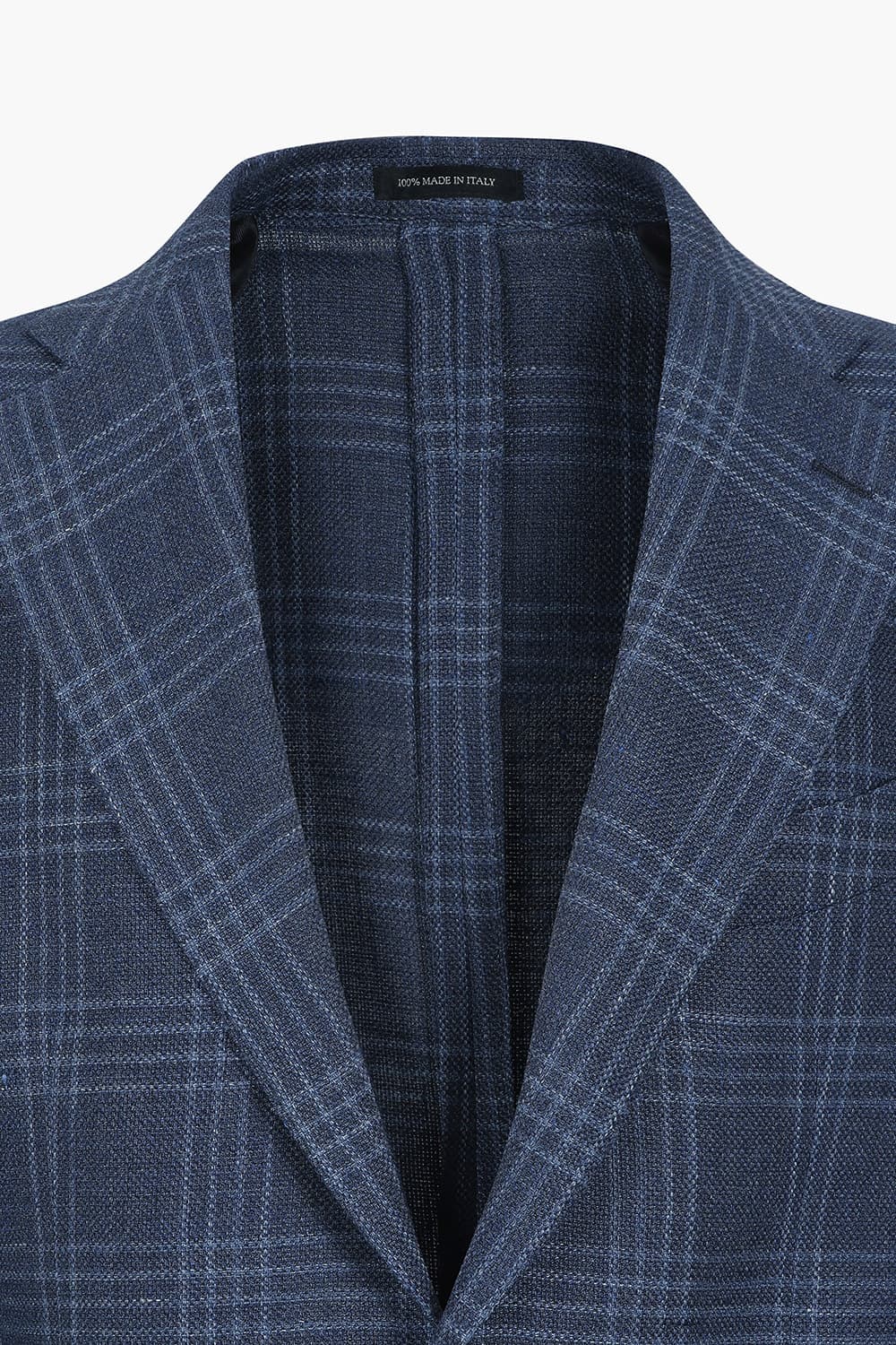 린넨 혼방 베이직 804 네이비 테일러드 자켓