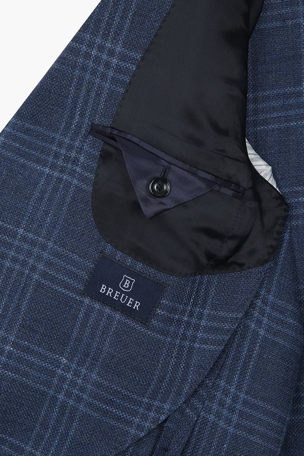 린넨 혼방 베이직 804 네이비 테일러드 자켓