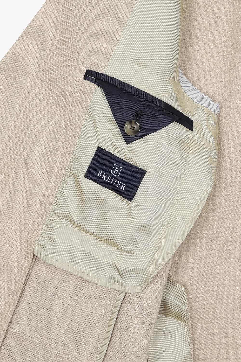 코튼 베이직 803 라이트베이지 테일러드 자켓