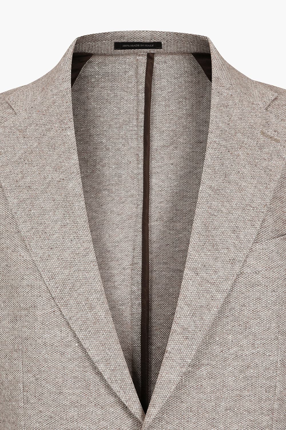 코튼 베이직 802 라이트브라운 테일러드 자켓