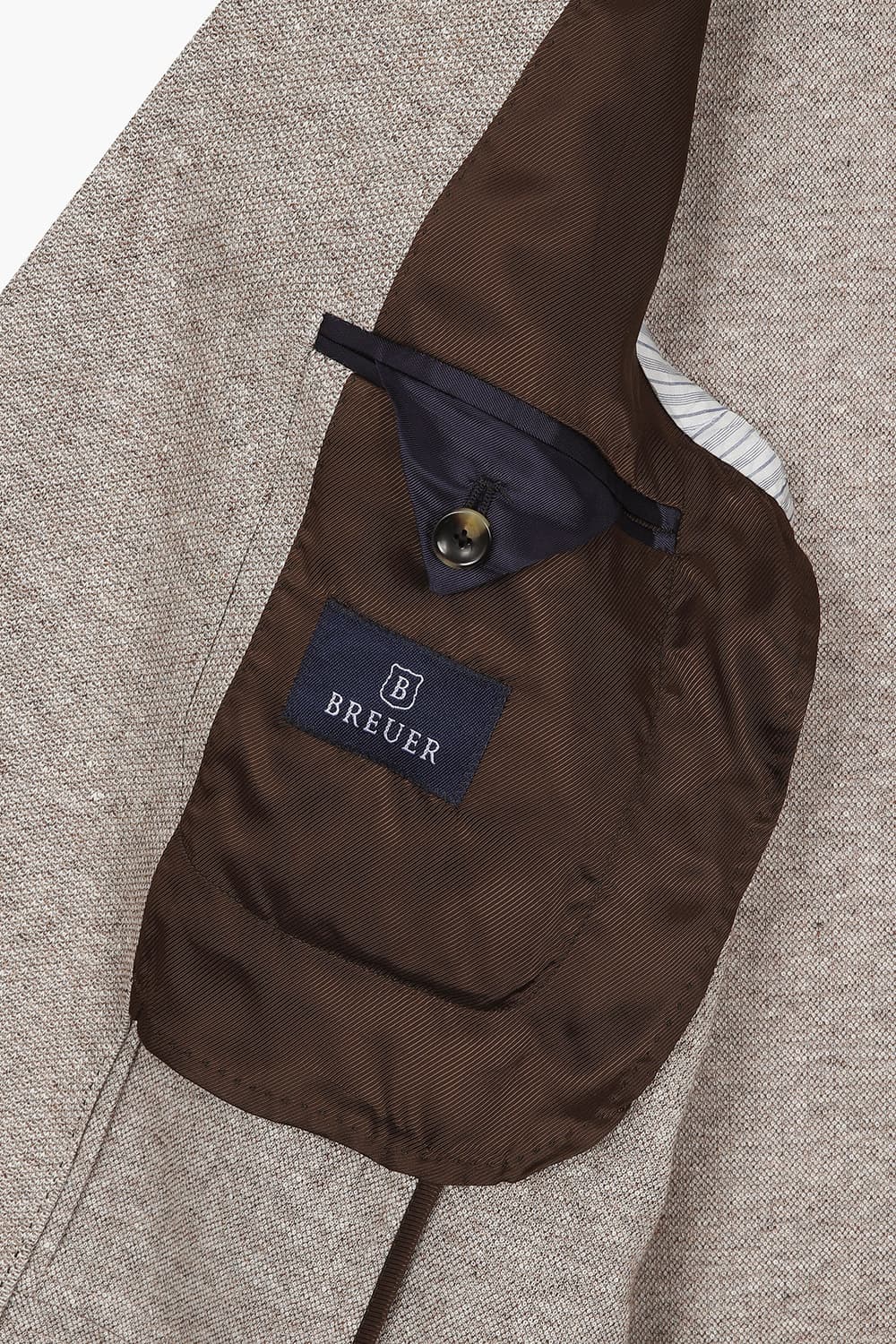 코튼 베이직 802 라이트브라운 테일러드 자켓