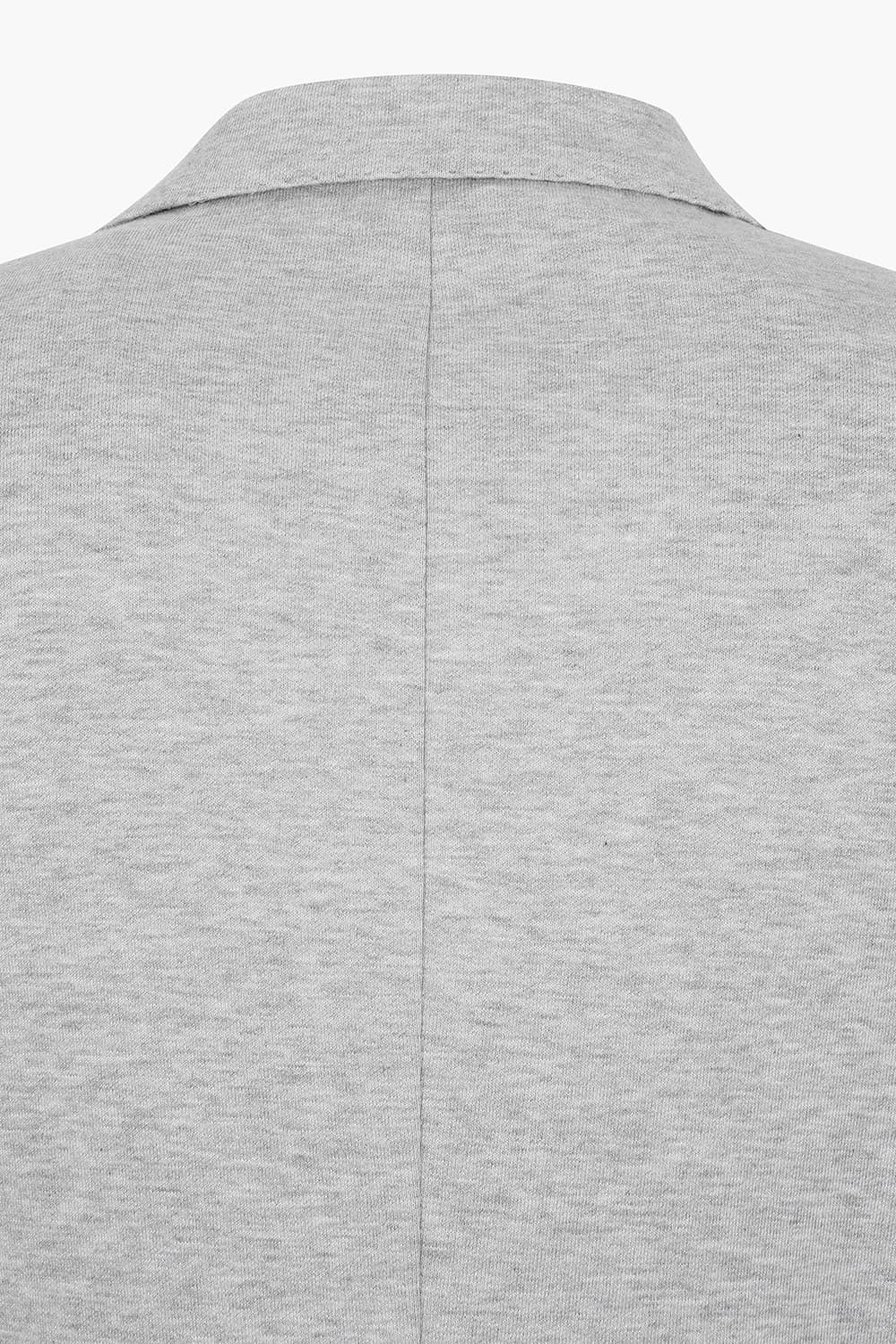 코튼 베이직 801 라이트그레이 테일러드 자켓