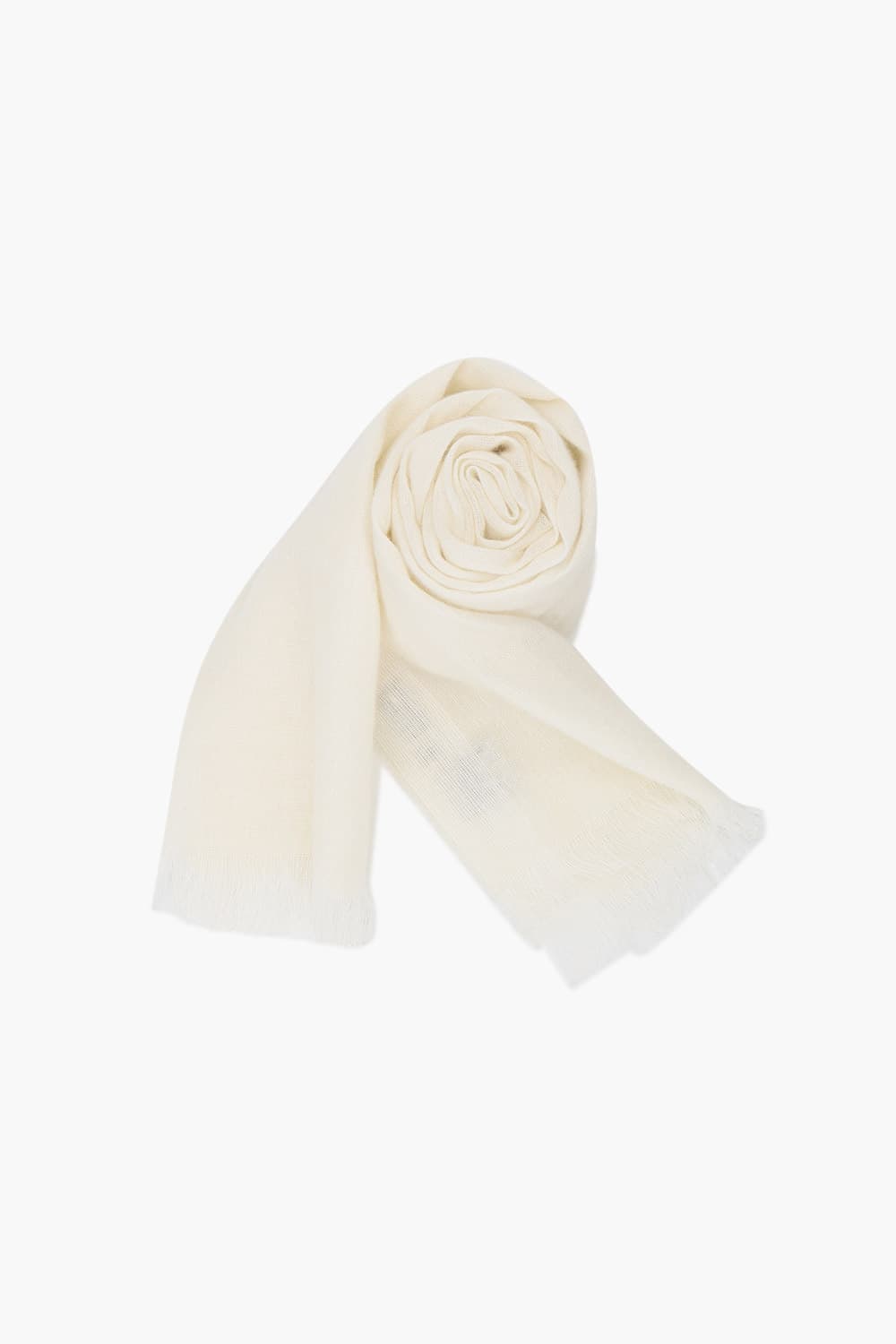 CASH 린넨 베이직 102 아이보리 스카프