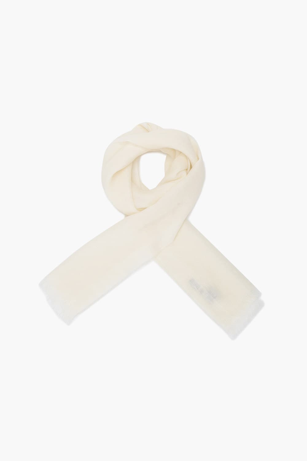 CASH 린넨 베이직 102 아이보리 스카프