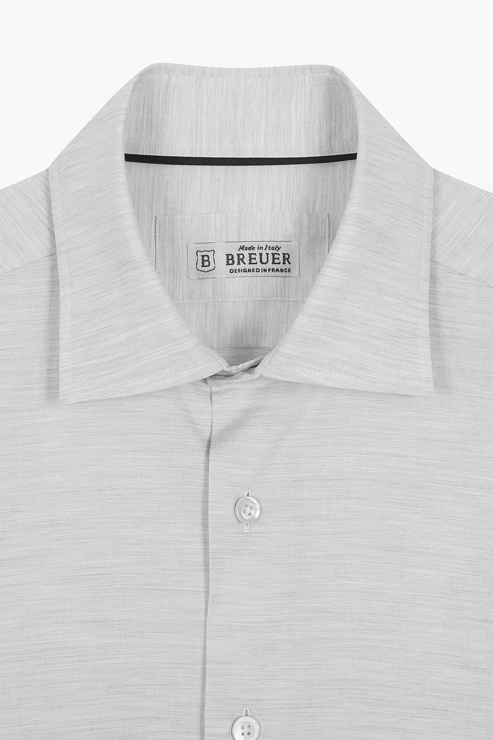 BEAULIEU 코튼 베이직 306 라이트그레이 셔츠